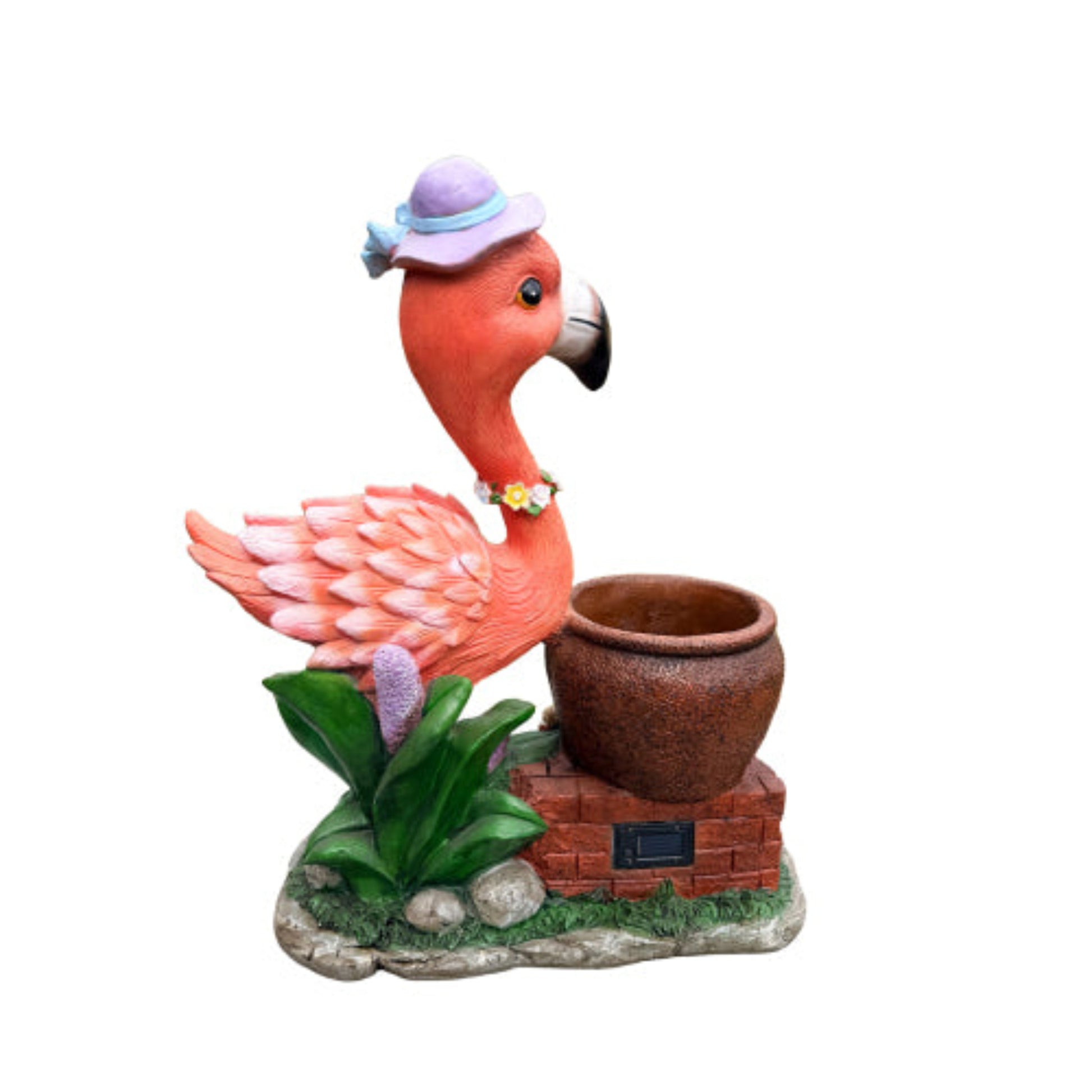 Flamingo Shape Flower Pot Planter with Creative Design