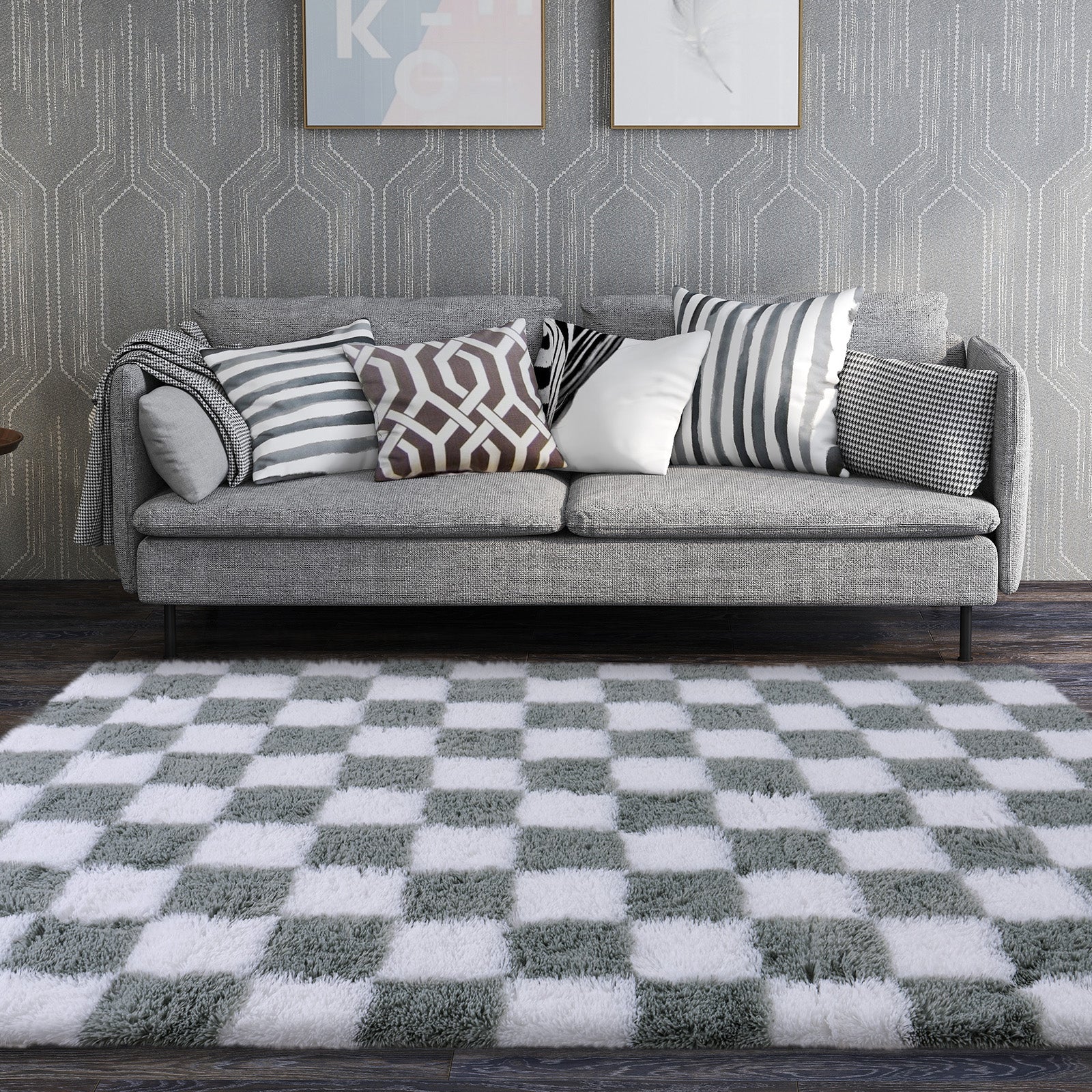 5x7ft Area Rugs for Bedroom, Soft Fluffy Shaggy Rug for Living Room Kids Room Home Decor