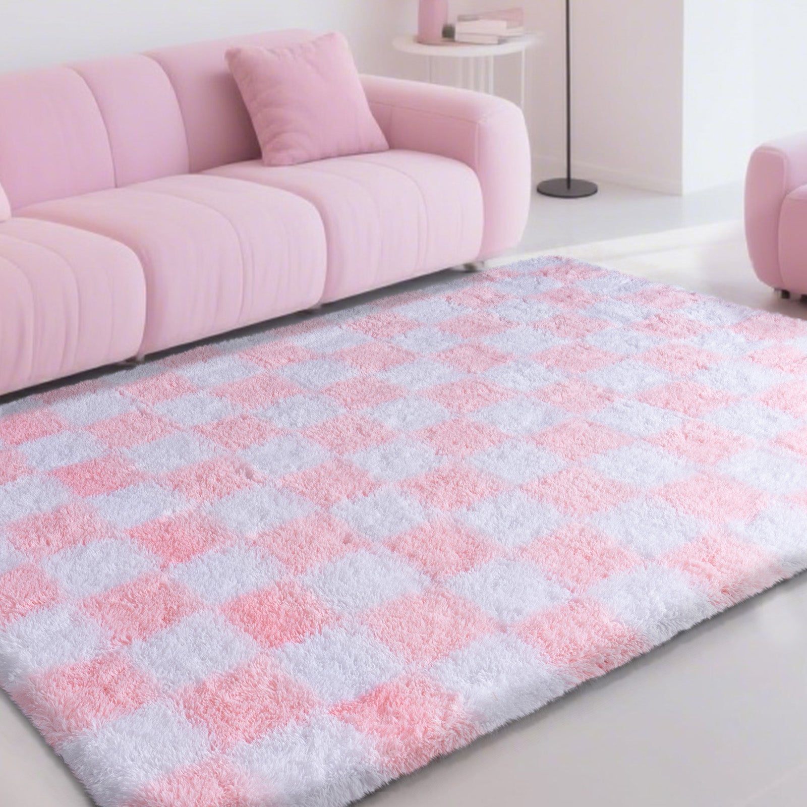 Super Soft Shaggy Rugs Fluffy Carpet, Modern Plush Area Rug for Living Room Bedroom Kids Room