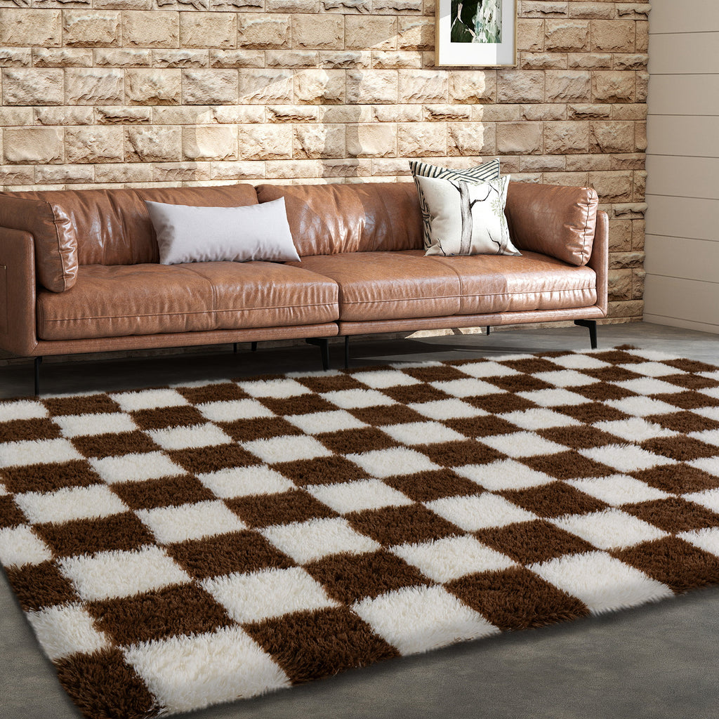 5x7ft Area Rugs for Bedroom, Soft Fluffy Shaggy Rug for Living Room Kids Room Home Decor