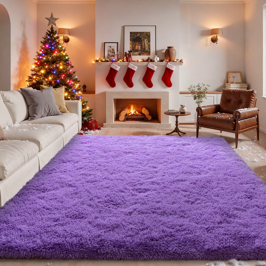 Super Soft Shaggy Rugs Fluffy Carpet, Modern Plush Area Rug for Living Room Bedroom Kids Room