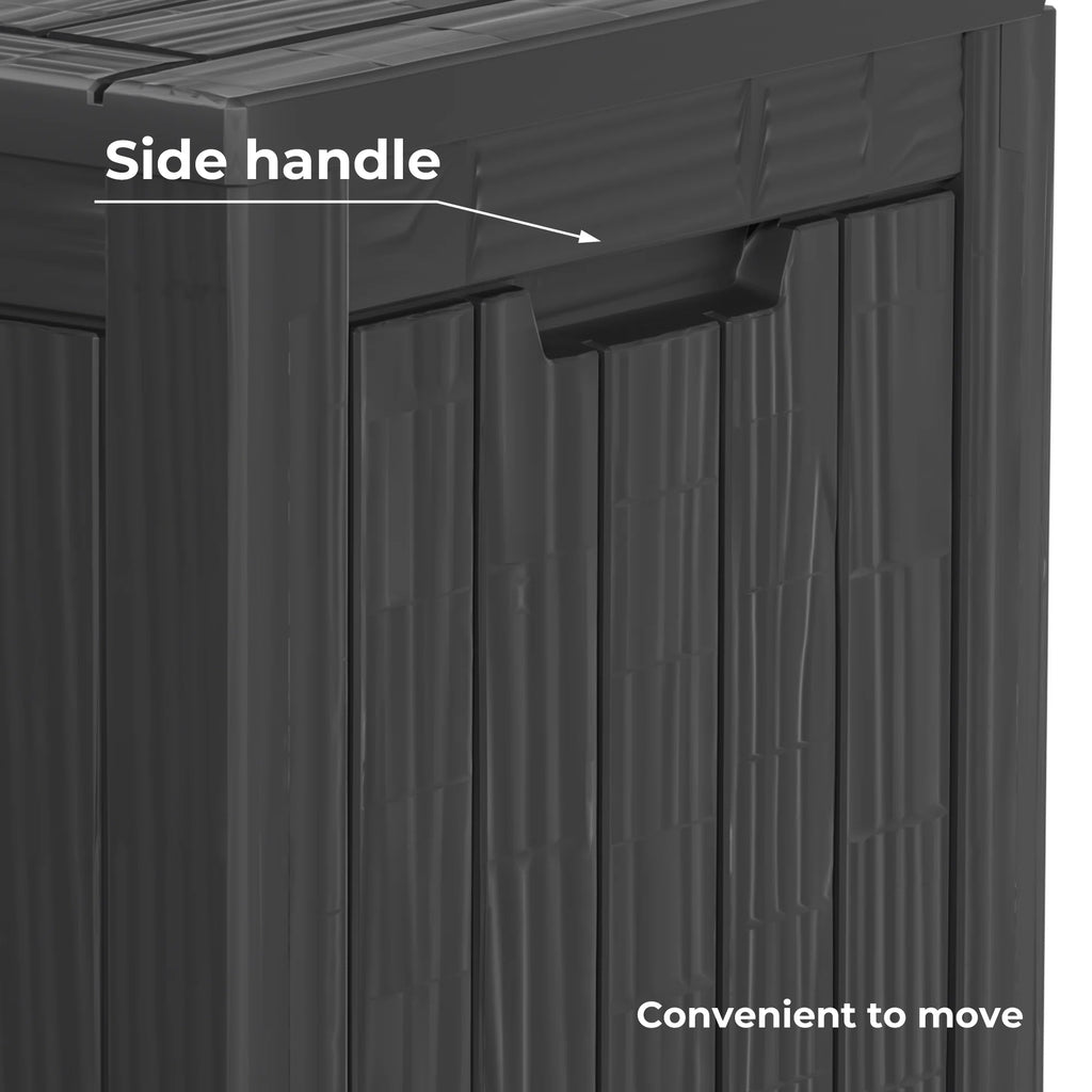 Chic Crate - 18.11'' W 28 Gallons Water Resistant Resin Lockable Deck Box