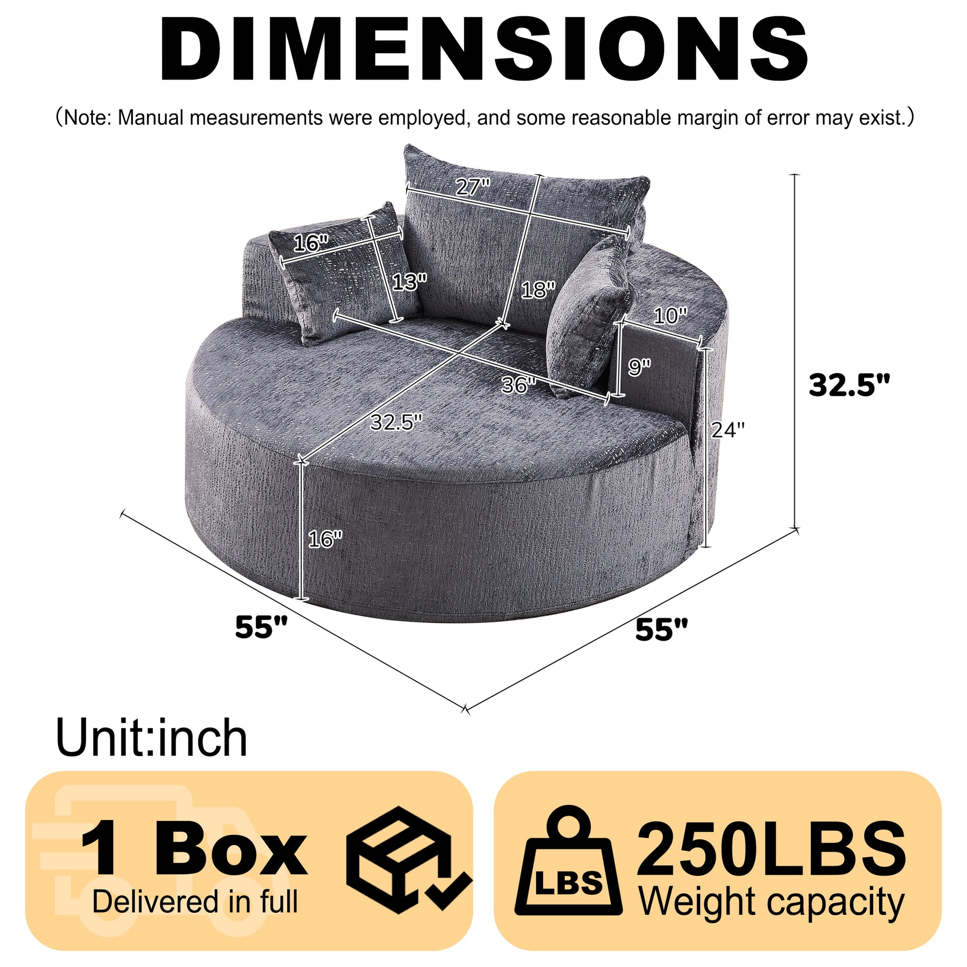 Cozy Fluffy Sleeper Chair Comfortable Single Sofa for Home Lounge and Projection Room