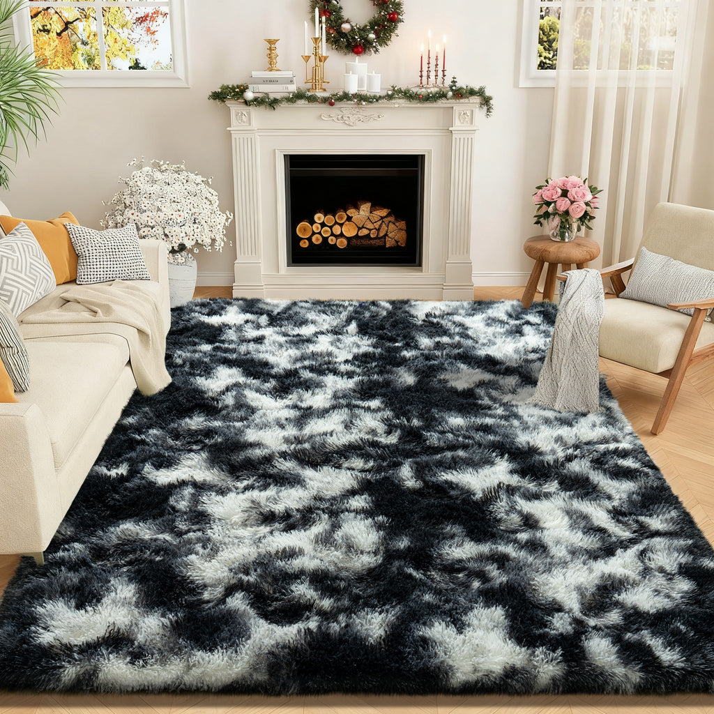Super Soft Shaggy Rugs Fluffy Carpet, Modern Plush Area Rug for Living Room Bedroom Kids Room