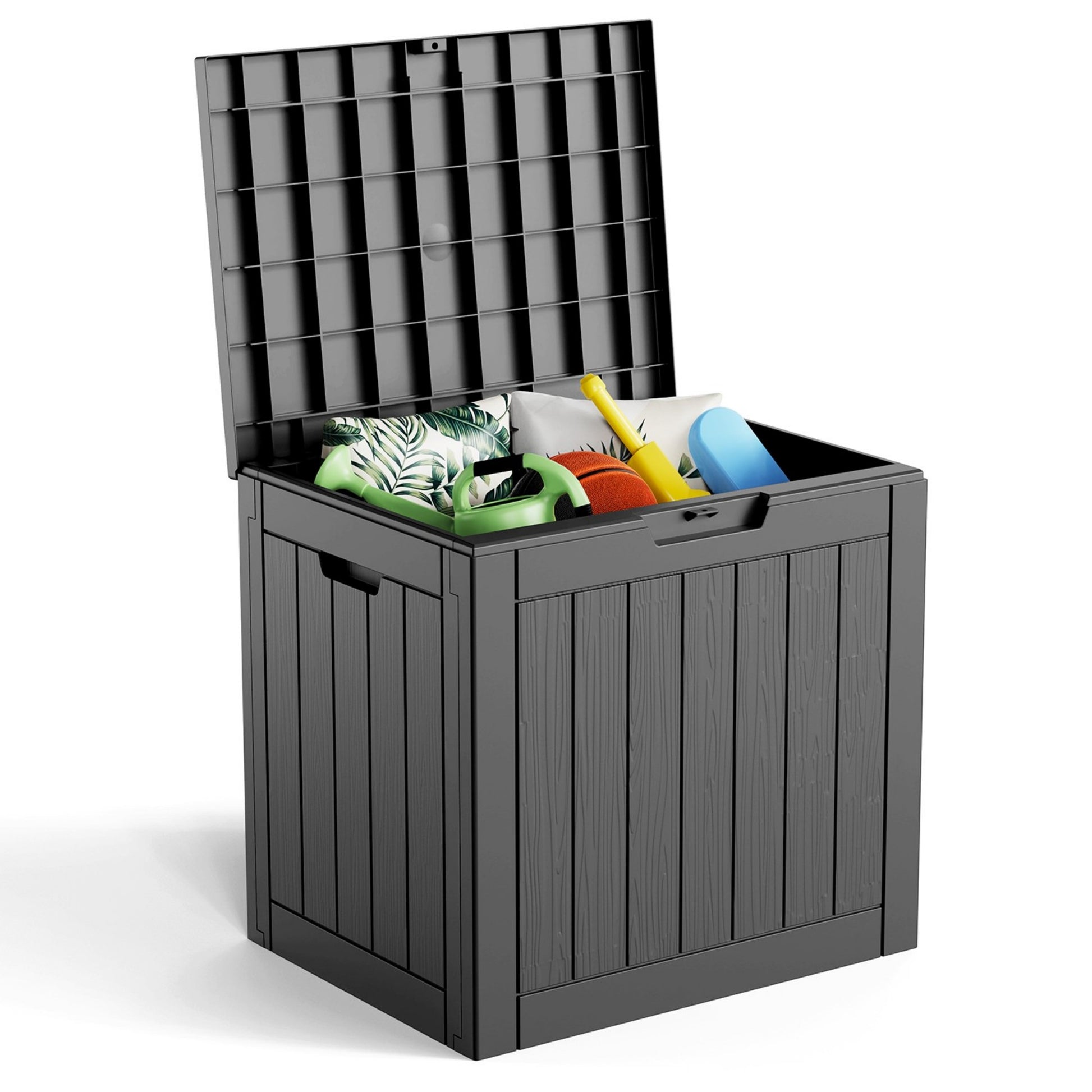 Water Resistant Resin Lockable Deck Box
