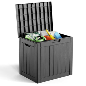Water Resistant Resin Lockable Deck Box