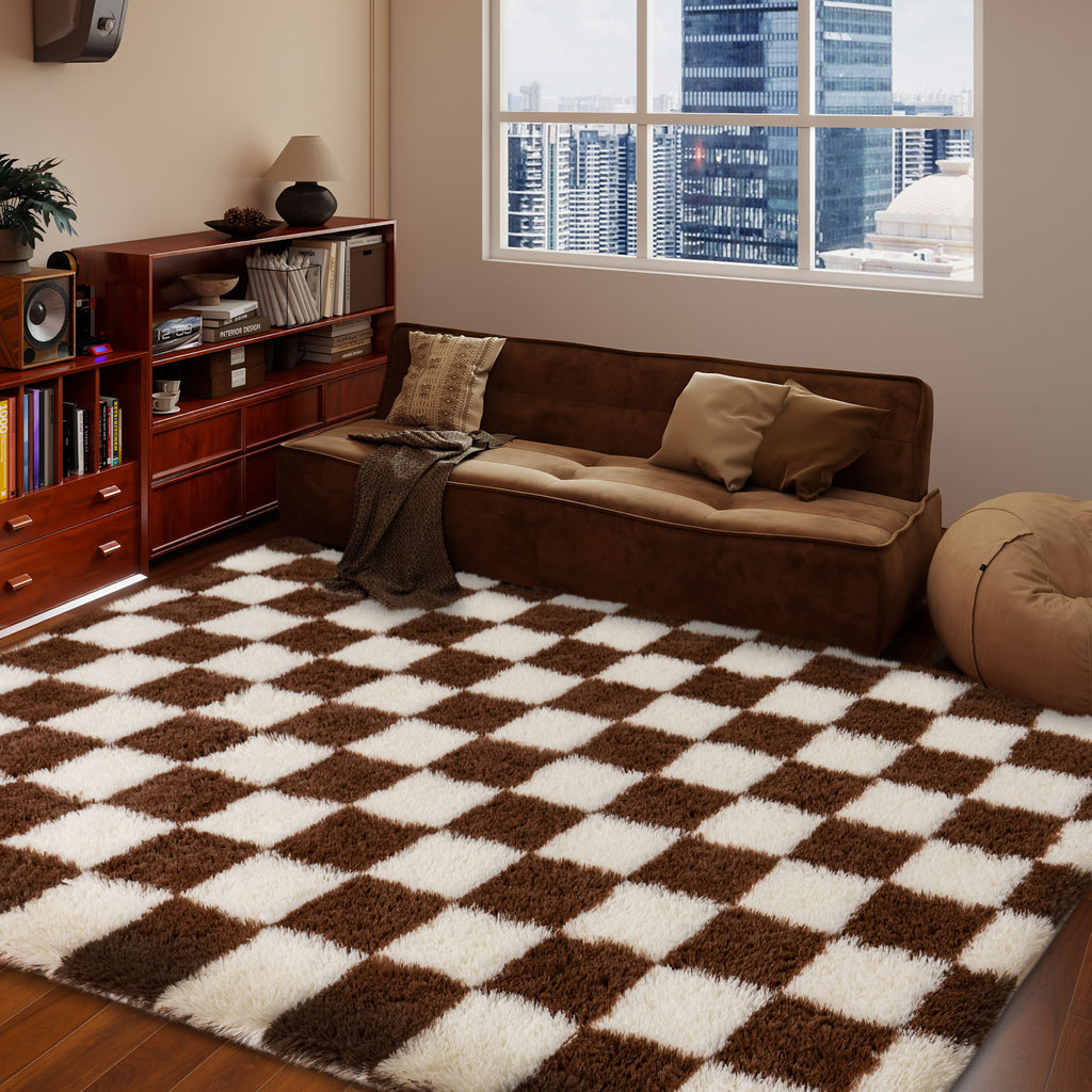 5x7ft Area Rugs for Bedroom, Soft Fluffy Shaggy Rug for Living Room Kids Room Home Decor