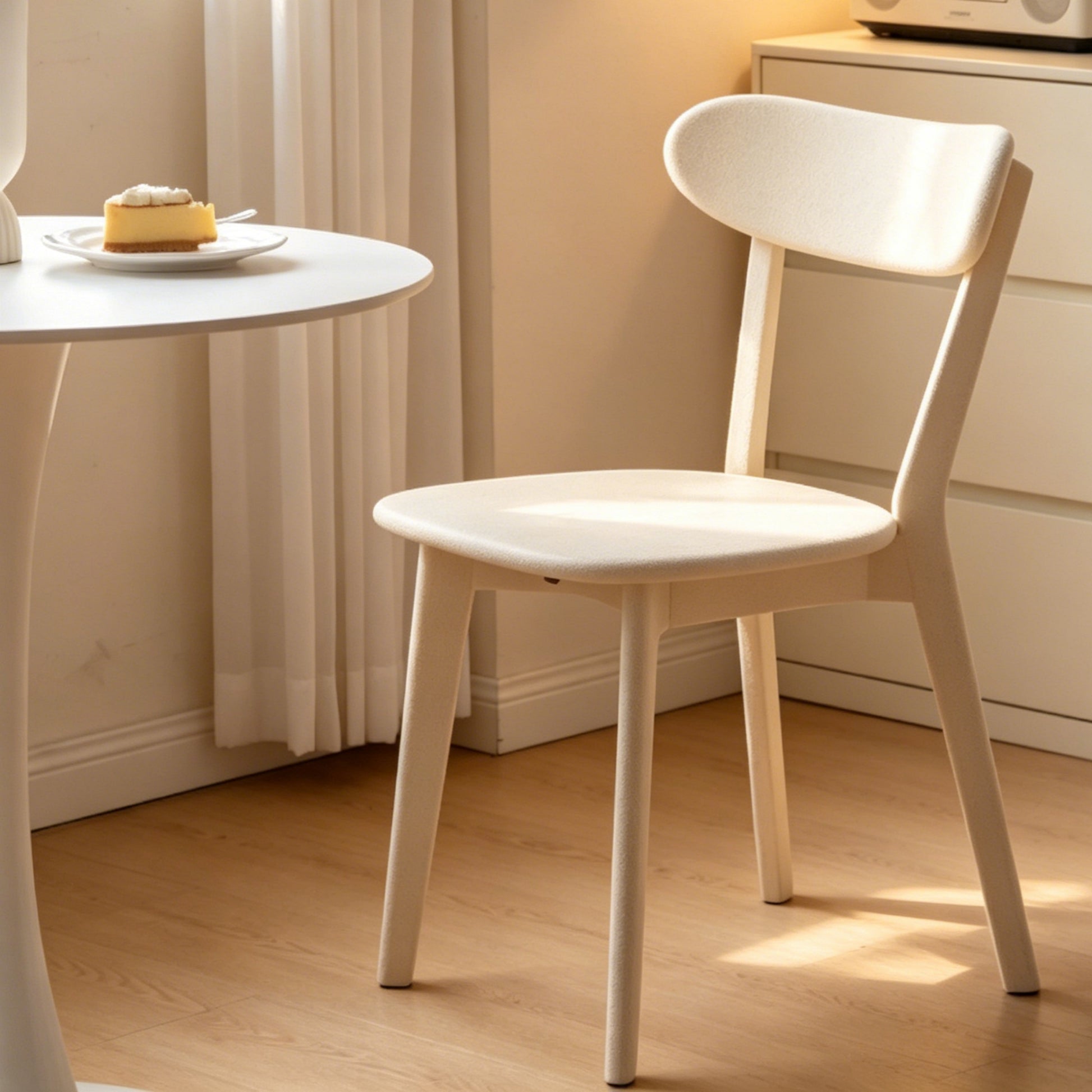 Premium Solid Oak Wood Dining Chair Natural Kitchen 47.5x55.5x78cm