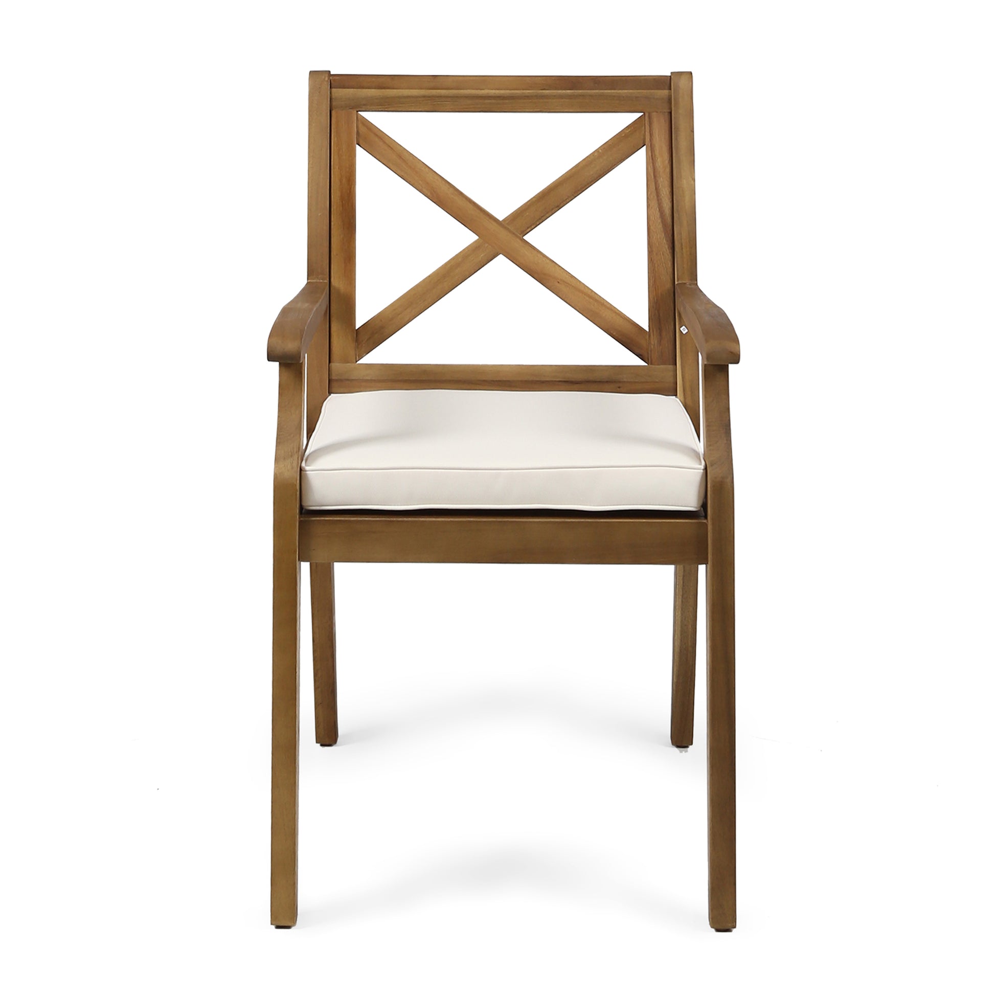 Outdoor Wicker Dining Chairs Set of 2 All-Weather Patio Chairs for Garden