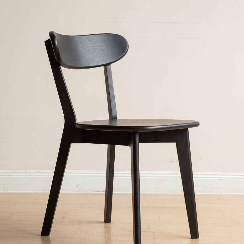 Classic Solid Oak Wood Dining Chair Minimalist Seats 47.5x55.5x78cm