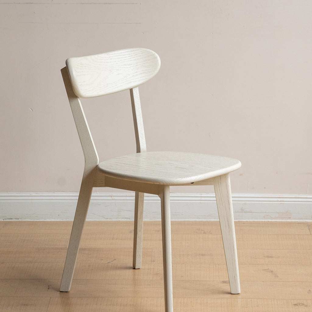 Premium Solid Oak Wood Dining Chair Natural Kitchen 47.5x55.5x78cm