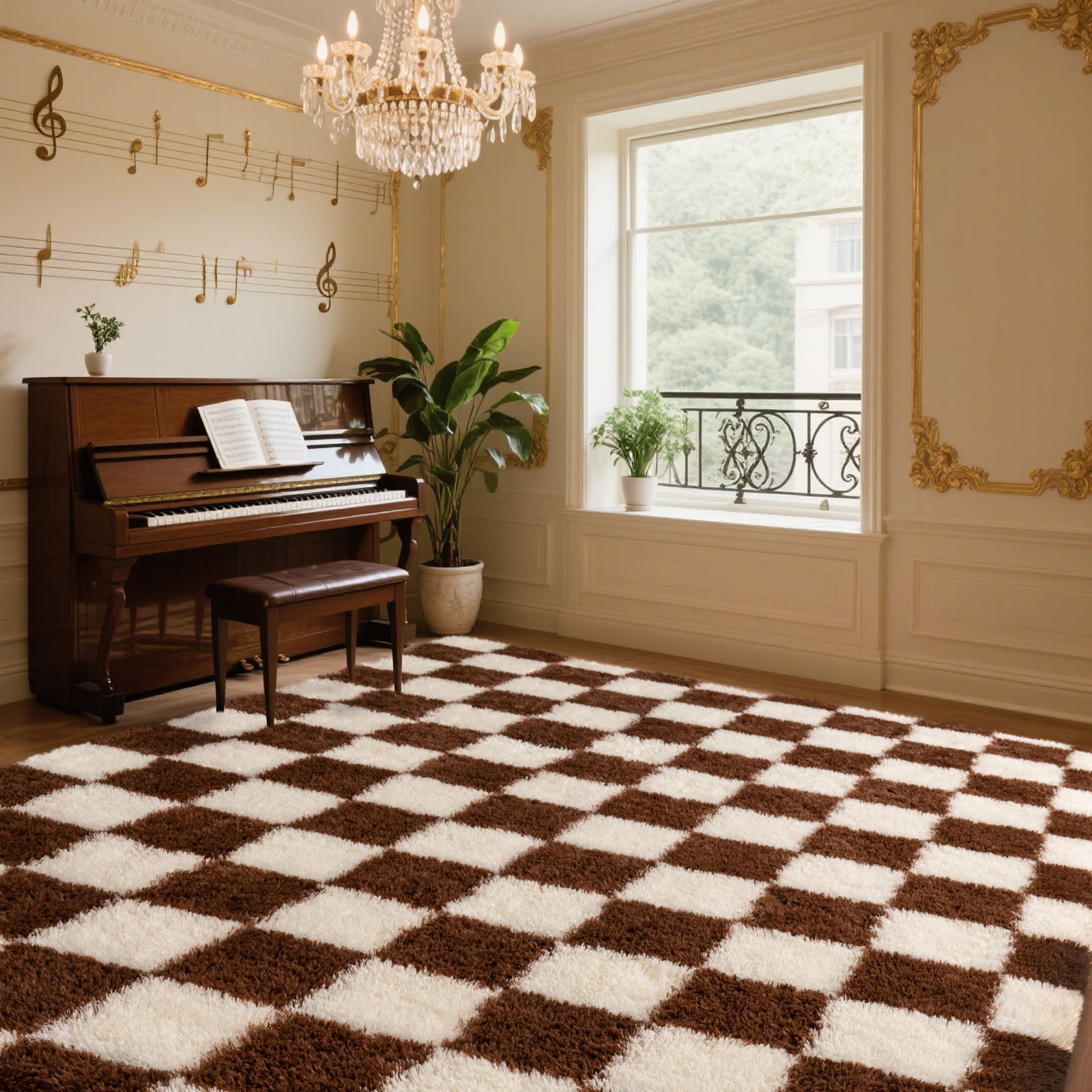 5x7ft Area Rugs for Bedroom, Soft Fluffy Shaggy Rug for Living Room Kids Room Home Decor