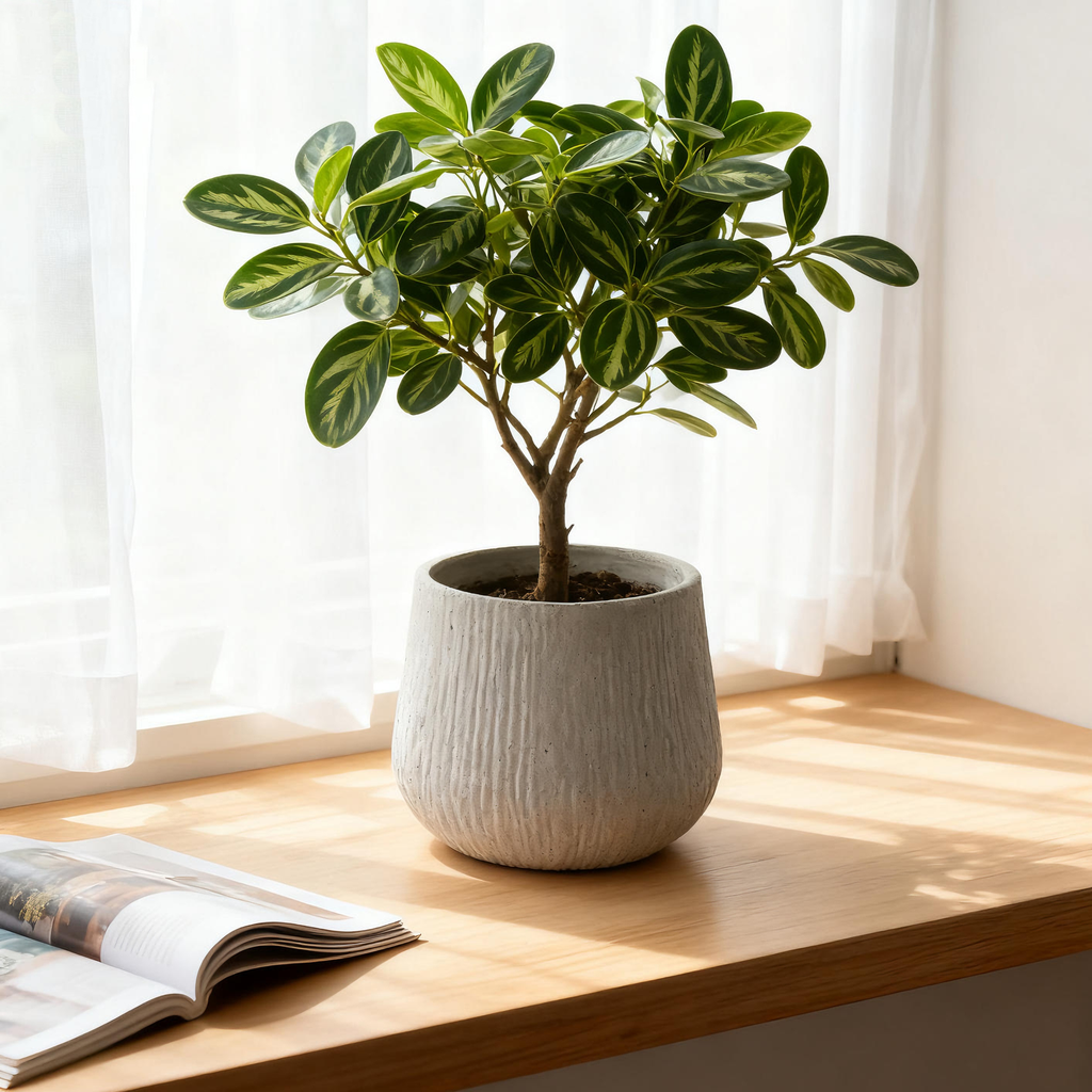 Decorative MGO Planter Urn Classic Design Plant Pot for Indoor Outdoor Garden Landscape