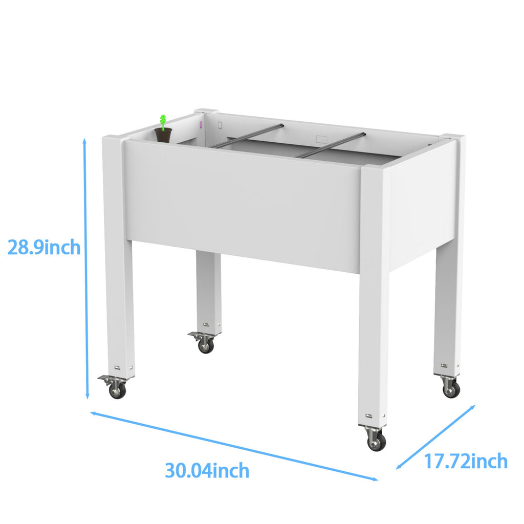 Garden Bed, Outdoor Planter Box for Vegetables, Flowers & Herbs, Raised Planter Multiple Sizes