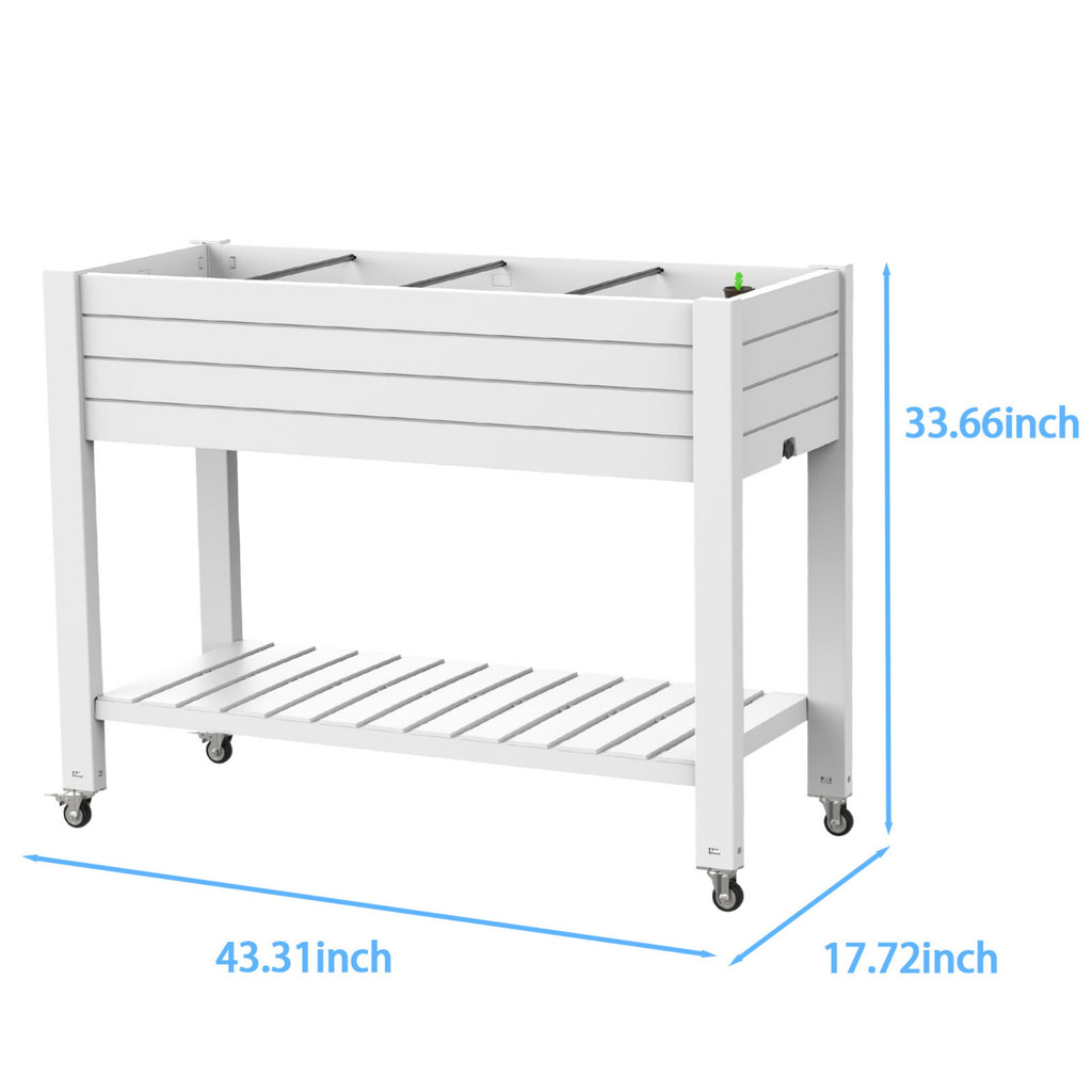 Garden Bed, Outdoor Planter Box for Vegetables, Flowers & Herbs, Raised Planter Multiple Sizes