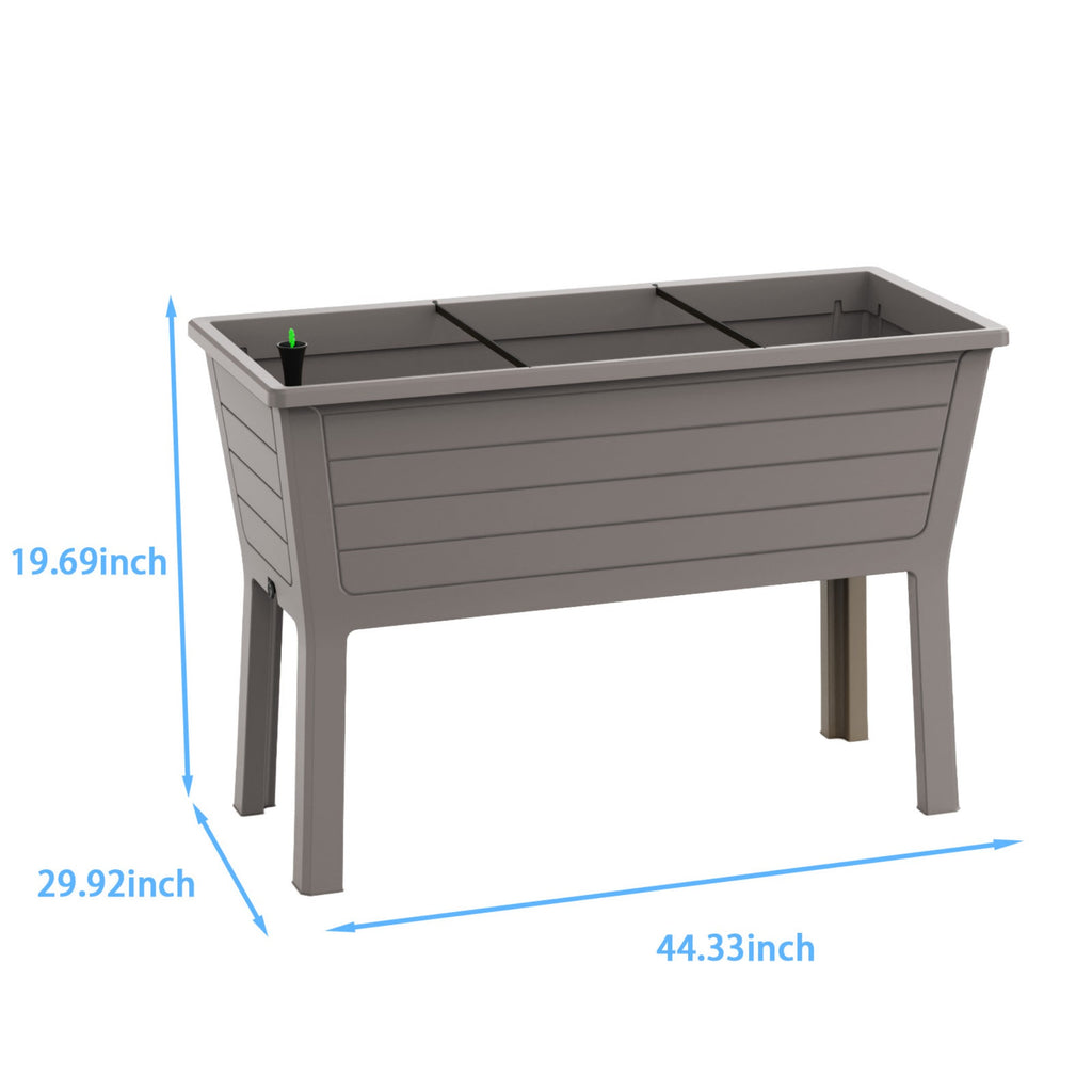 Garden Bed, Outdoor Planter Box for Vegetables, Flowers & Herbs, Raised Planter Multiple Sizes
