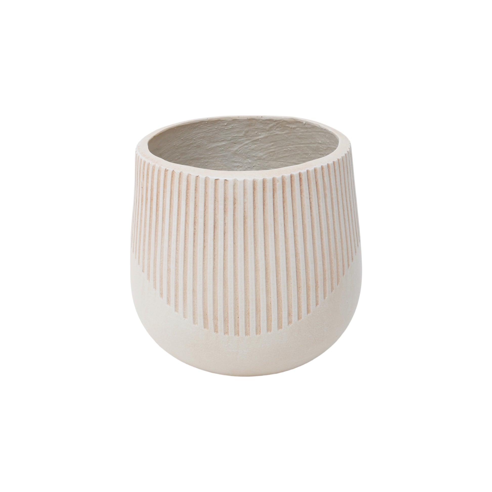 Outdoor Planter Pots Set Modern MGO Design with Drainage for Home Garden Patio Decoration