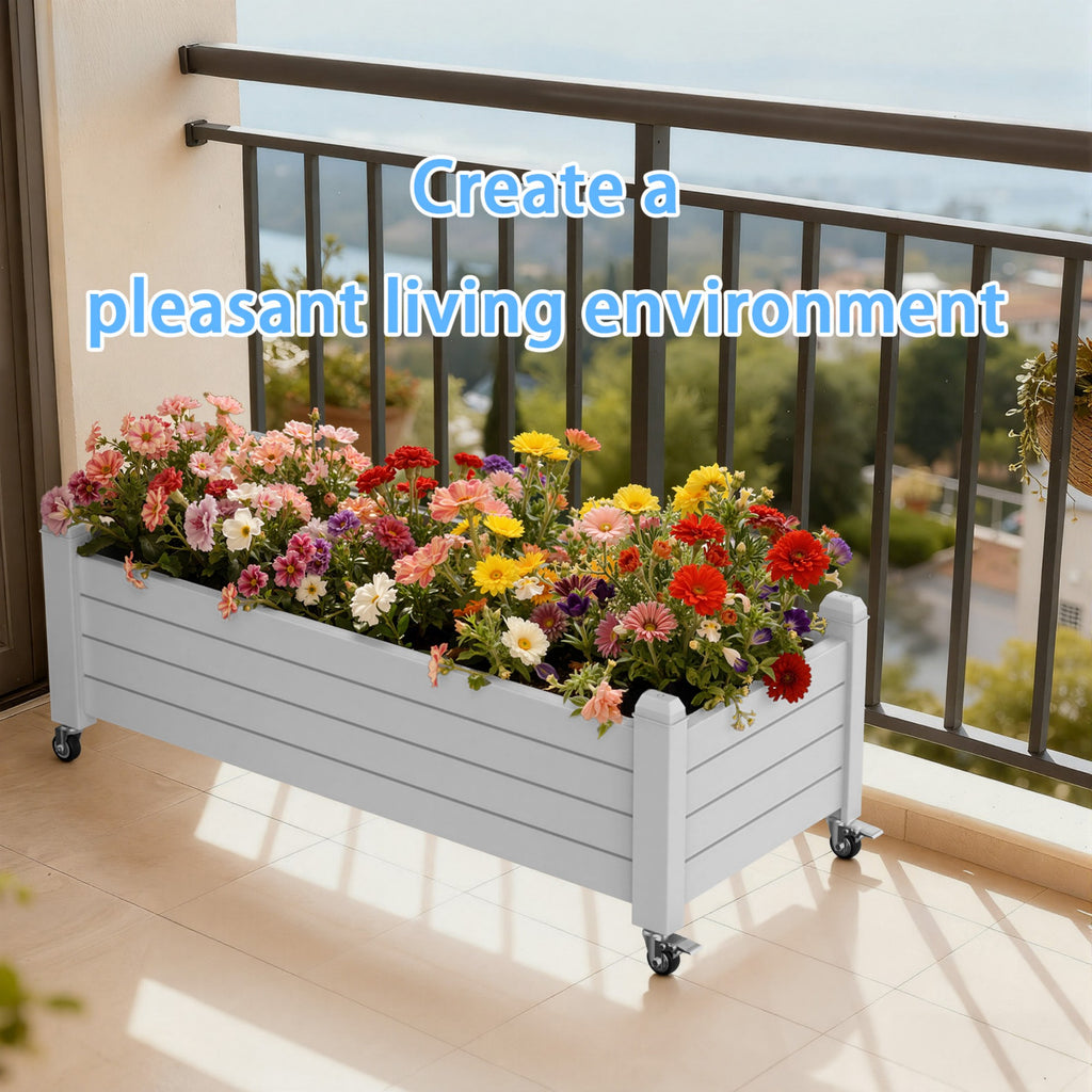 Garden Bed, Outdoor Planter Box for Vegetables, Flowers & Herbs, Raised Planter Multiple Sizes
