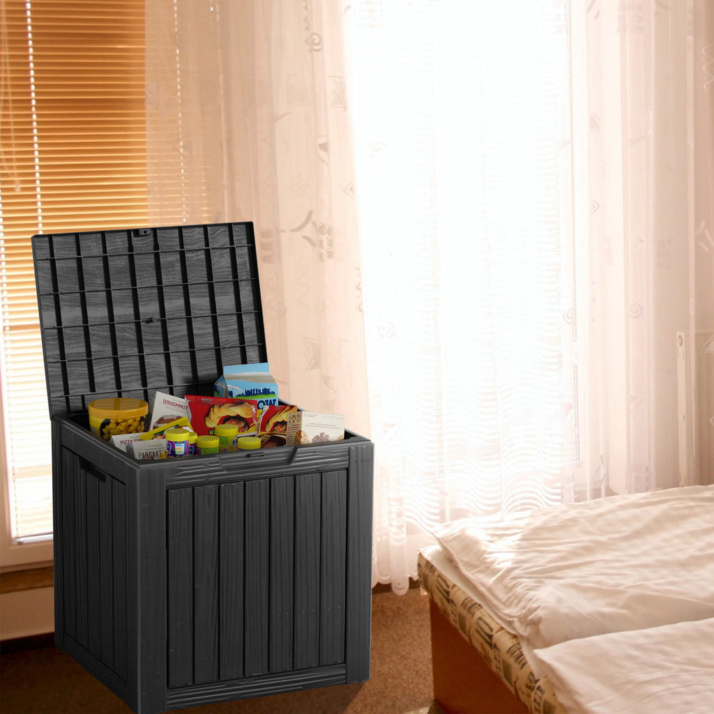 Chic Crate - 17.09'' W 30 Gallons Water Resistant Resin Lockable Deck Box