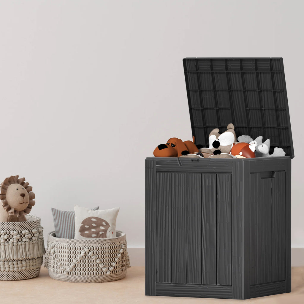 Chic Crate - 18.11'' W 28 Gallons Water Resistant Resin Lockable Deck Box