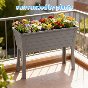 Garden Bed, Outdoor Planter Box for Vegetables, Flowers & Herbs, Raised Planter Multiple Sizes
