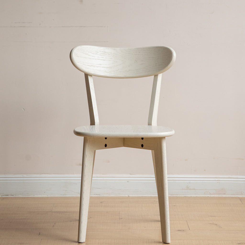 Premium Solid Oak Wood Dining Chair Natural Kitchen 47.5x55.5x78cm