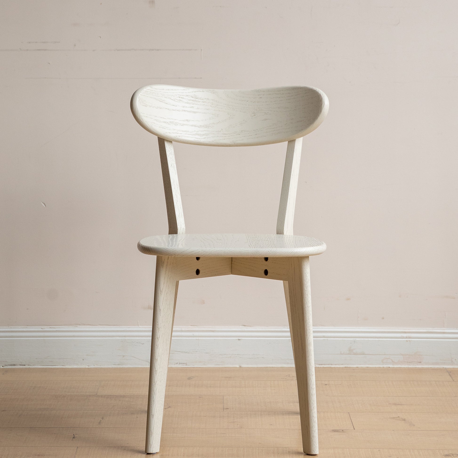 Premium Solid Oak Wood Dining Chair Natural Kitchen 47.5x55.5x78cm