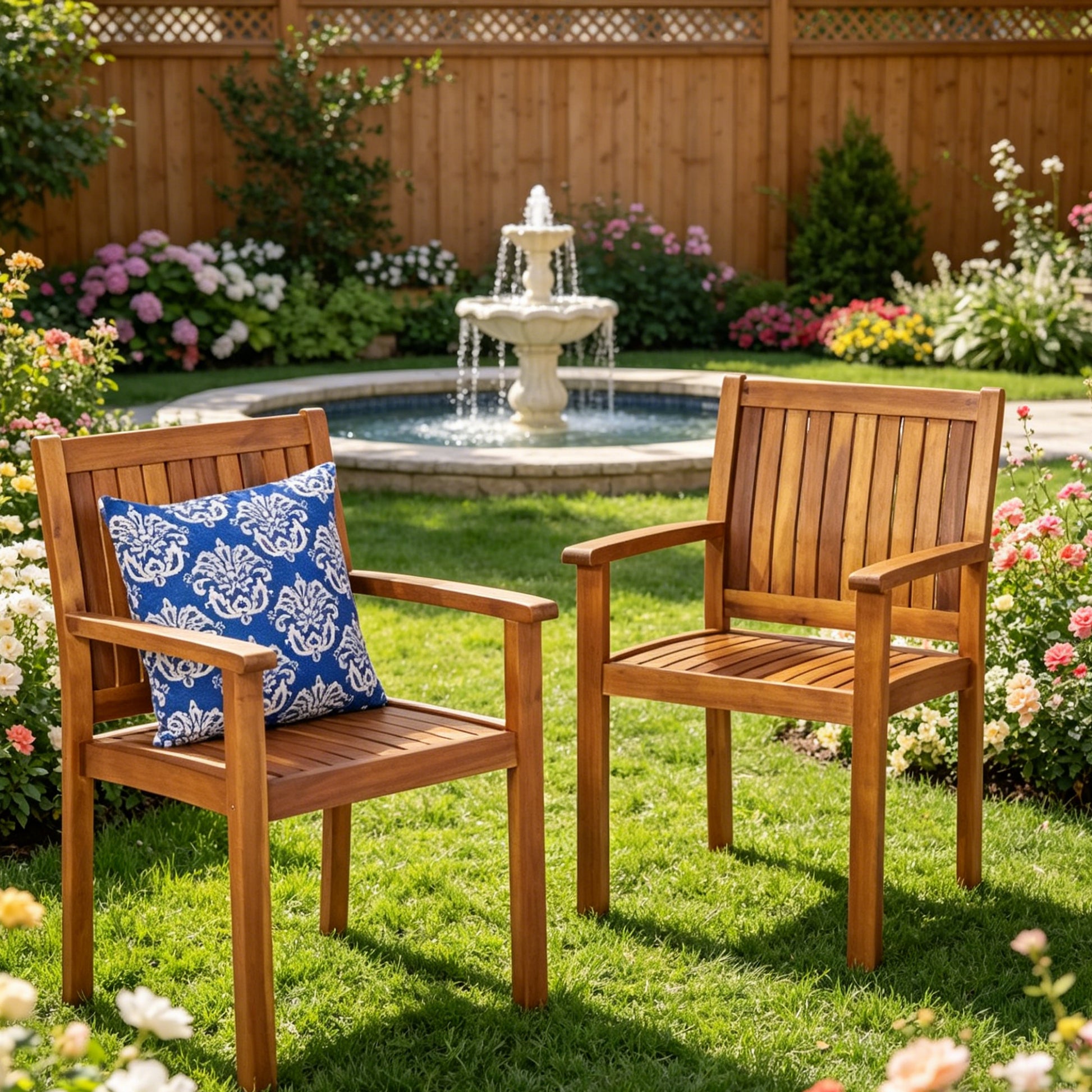 Modern Upholstered Dining Chairs Set of 2 High Back Side Chairs for Dining Room