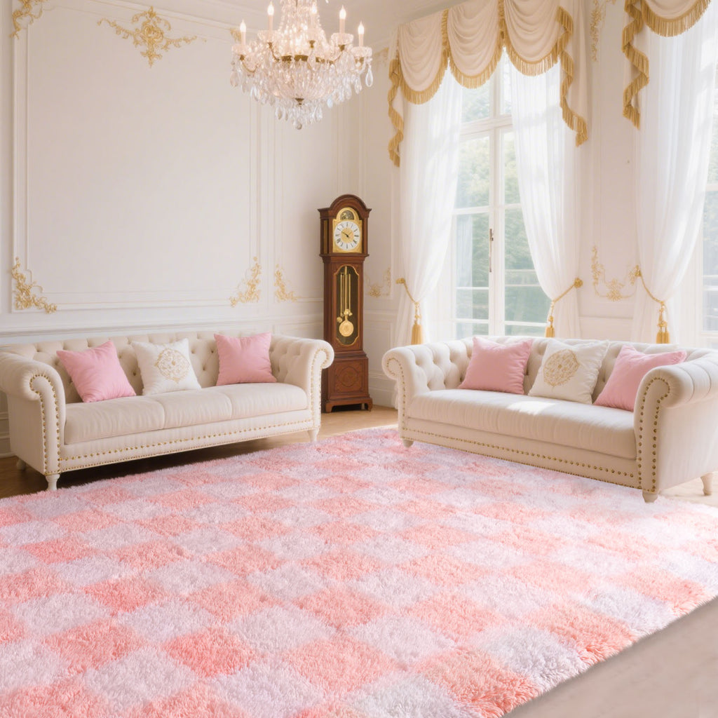 Super Soft Shaggy Rugs Fluffy Carpet, Modern Plush Area Rug for Living Room Bedroom Kids Room