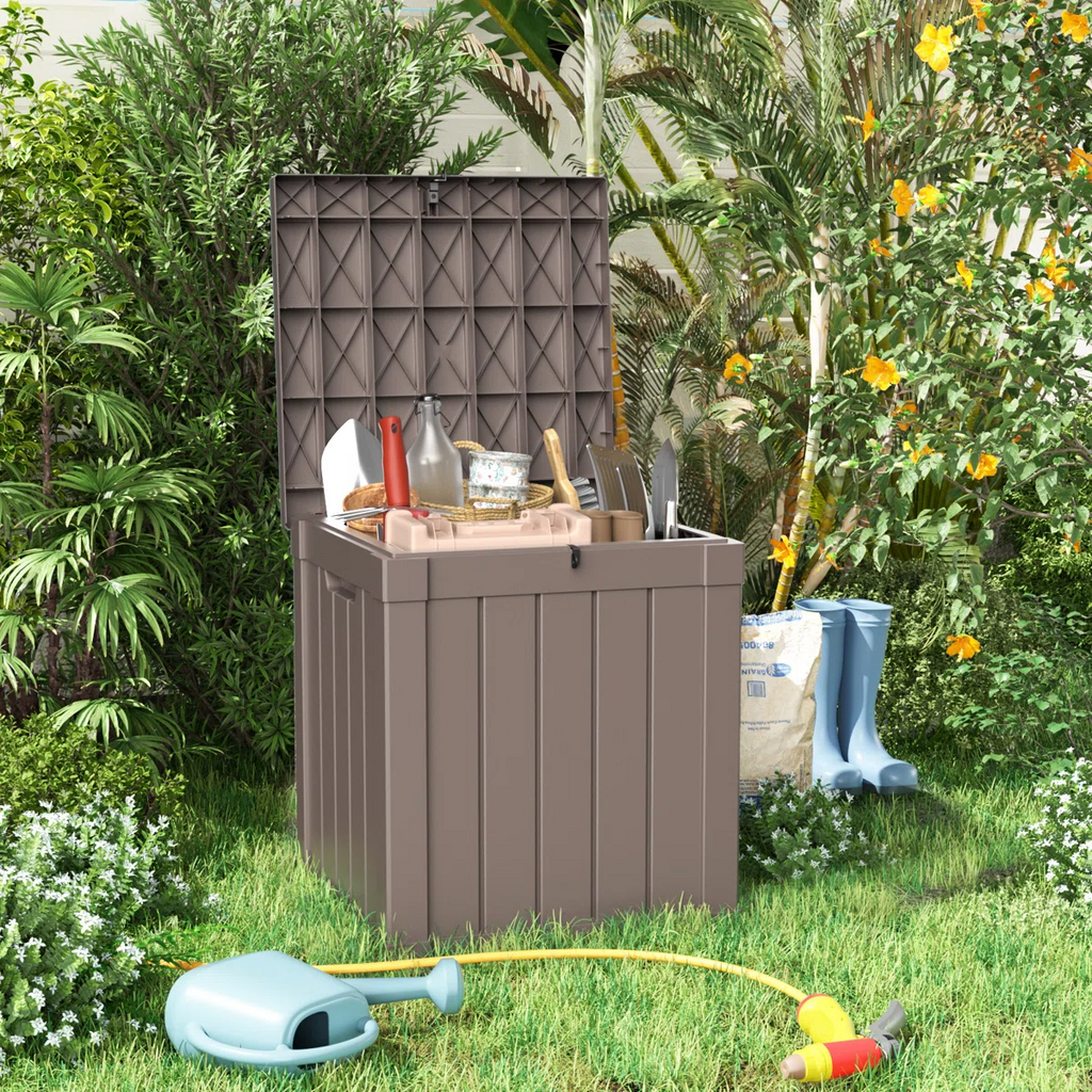 Chic Crate-50 Gallon Plastic Deck Box
