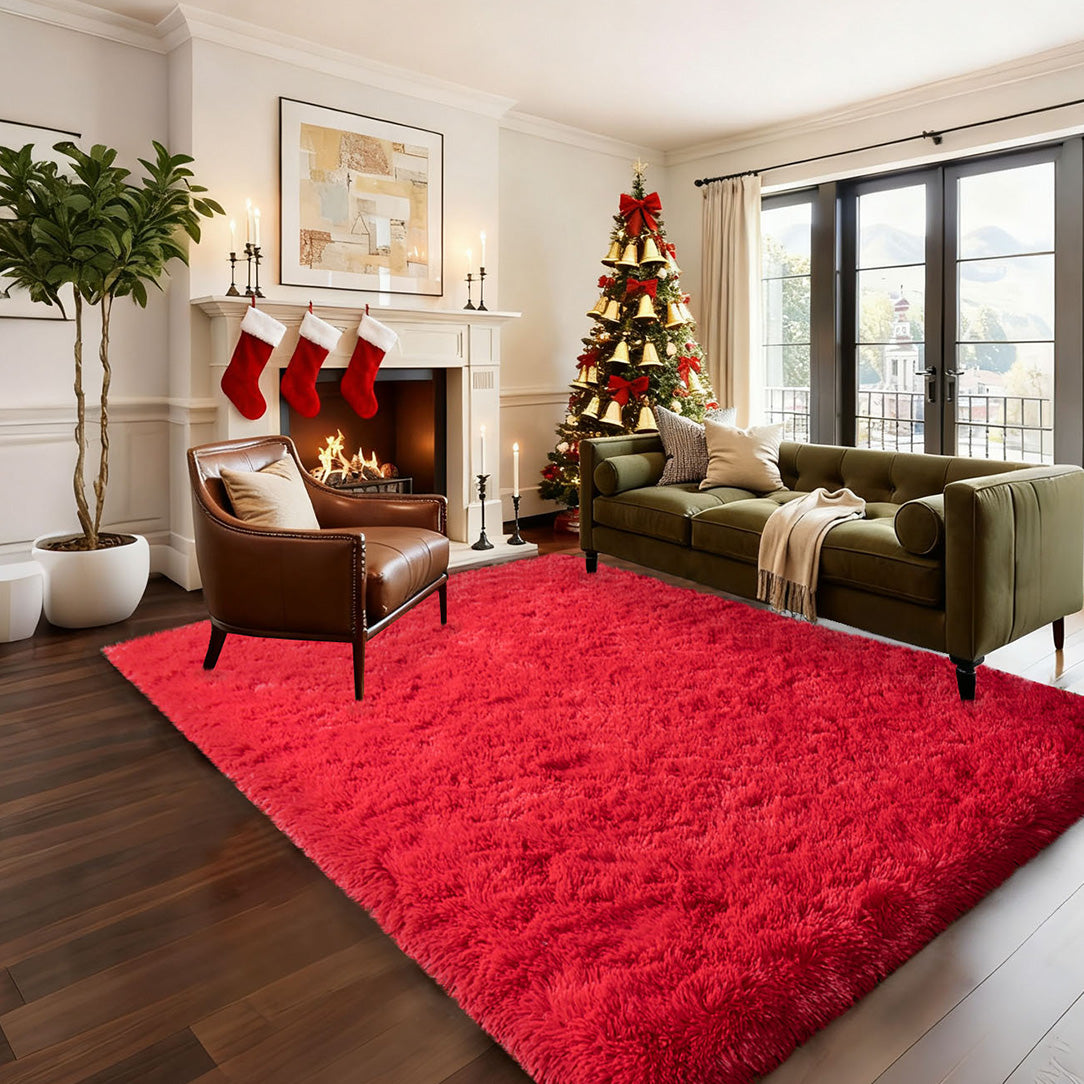 Area Rugs for Living Room Bedroom, Non-Slip Fluffy Soft Shag Carpet for Kids Home Dorm Decor