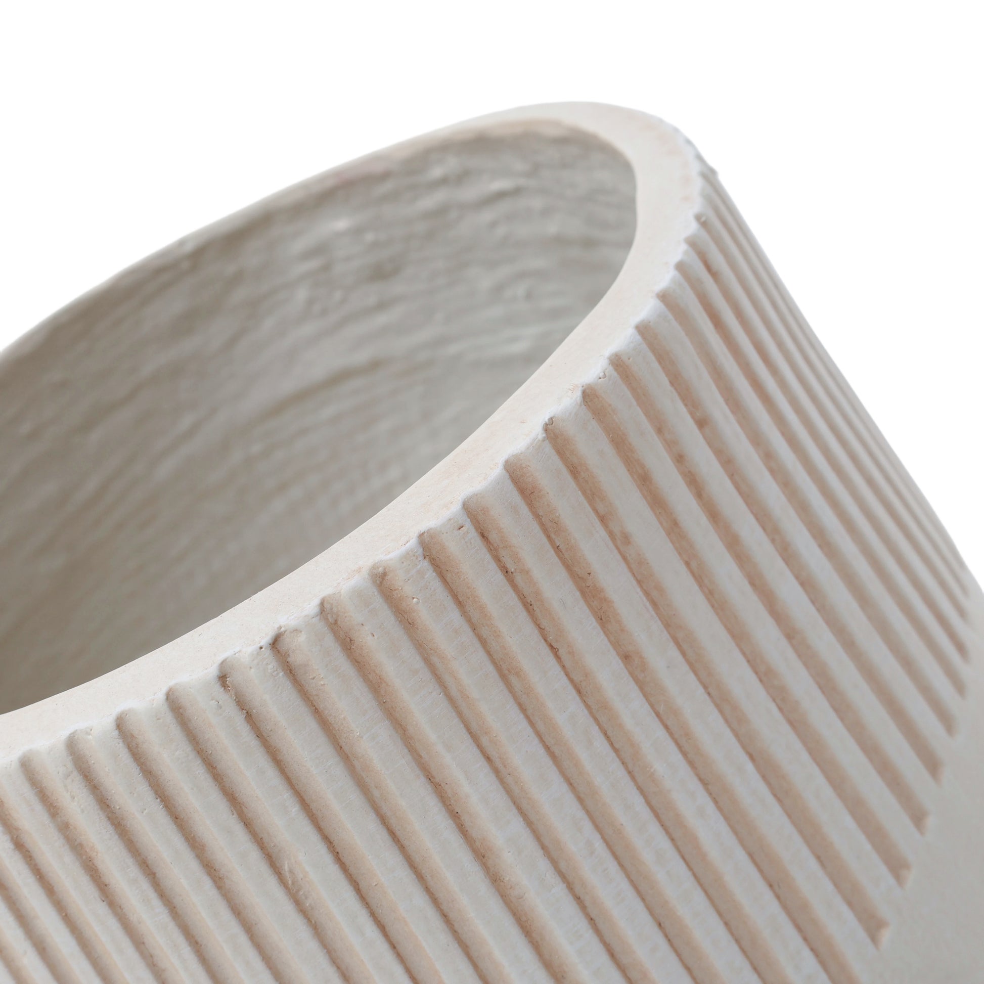 Outdoor Planter Pots Set Modern MGO Design with Drainage for Home Garden Patio Decoration