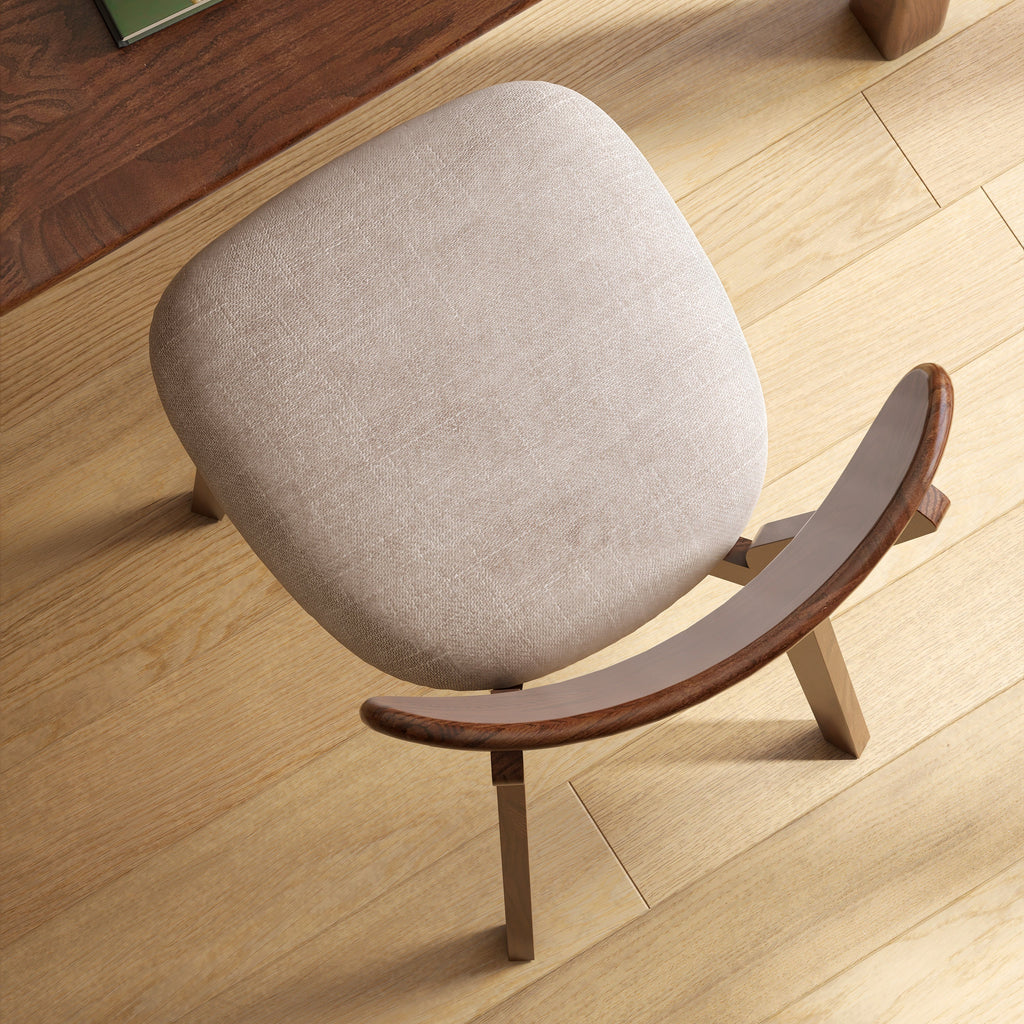Set of 2/4 Solid Oak Wood Dining Chairs, Farmhouse Natural Wood Finish - 47.5x55.5x78cm