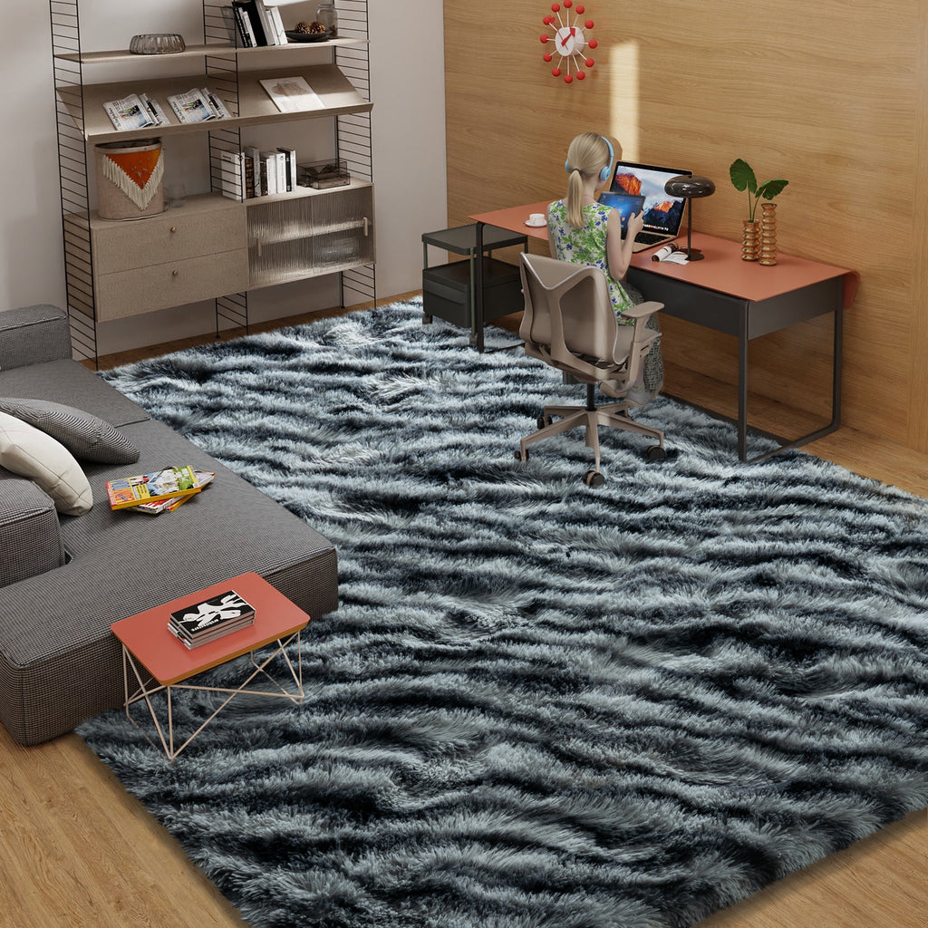 5x7ft Area Rugs for Bedroom, Soft Fluffy Shaggy Rug for Living Room Kids Room Home Decor