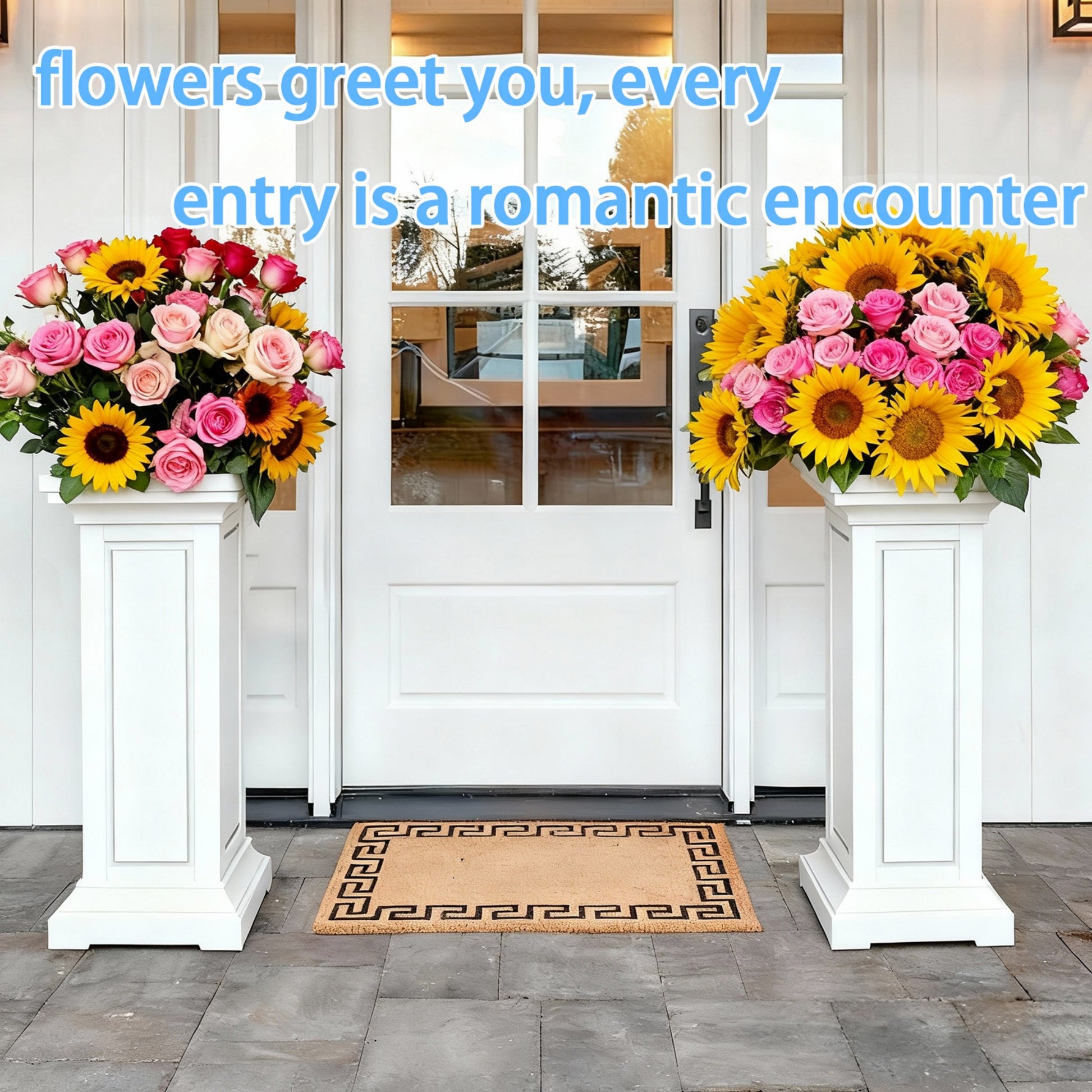 Garden Bed, Outdoor Planter Box for Vegetables, Flowers & Herbs, Raised Planter Multiple Sizes