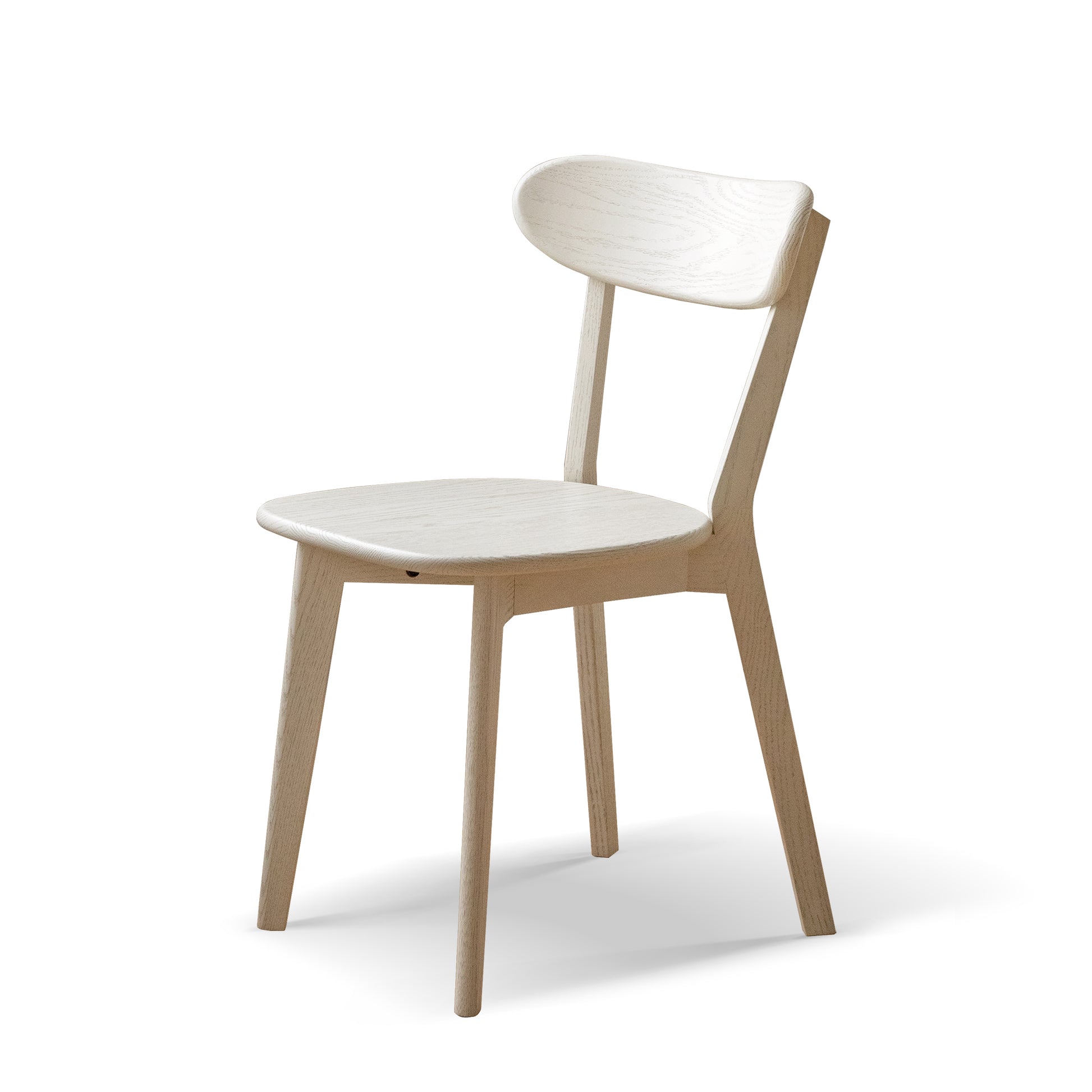 Premium Solid Oak Wood Dining Chair Natural Kitchen 47.5x55.5x78cm