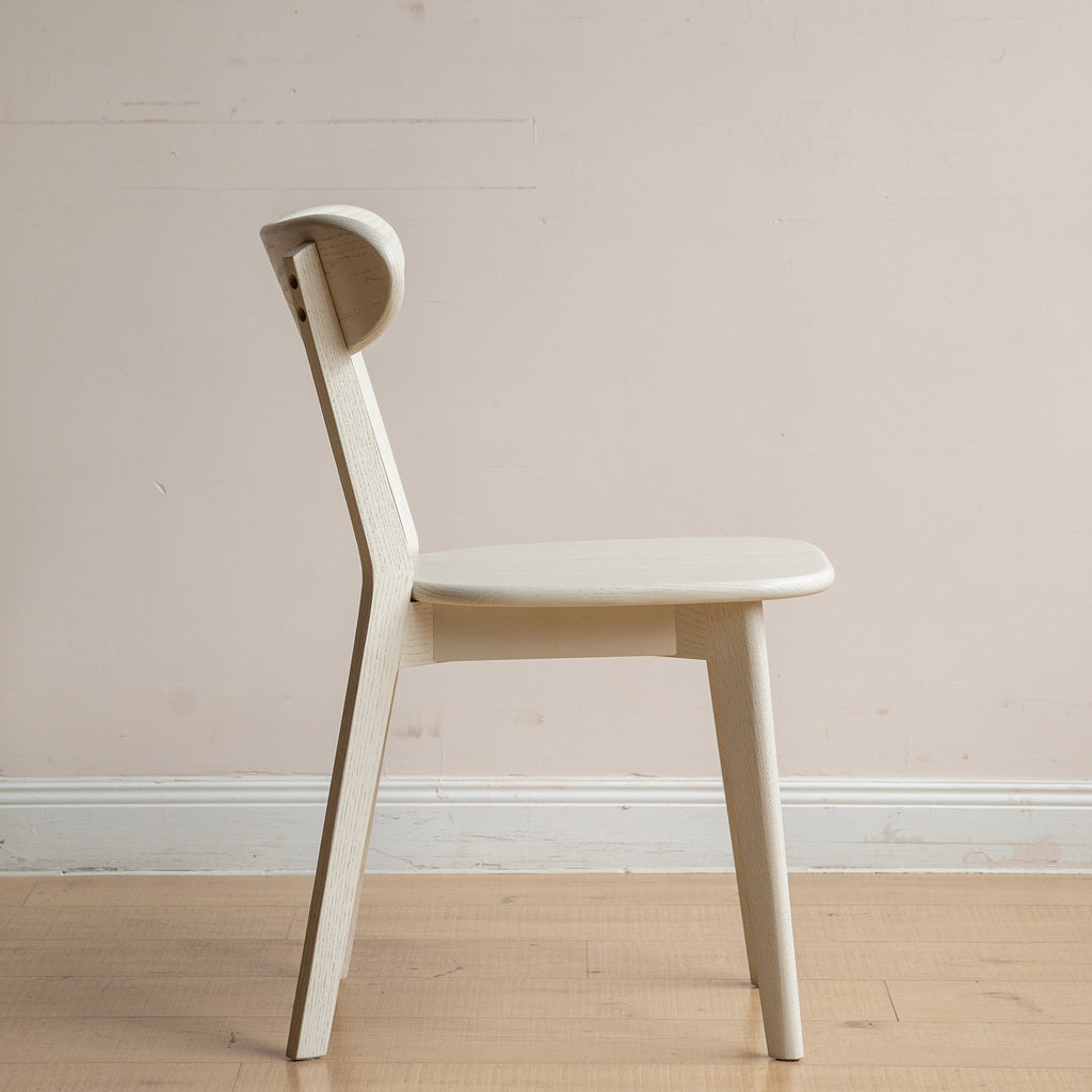 Premium Solid Oak Wood Dining Chair Natural Kitchen 47.5x55.5x78cm