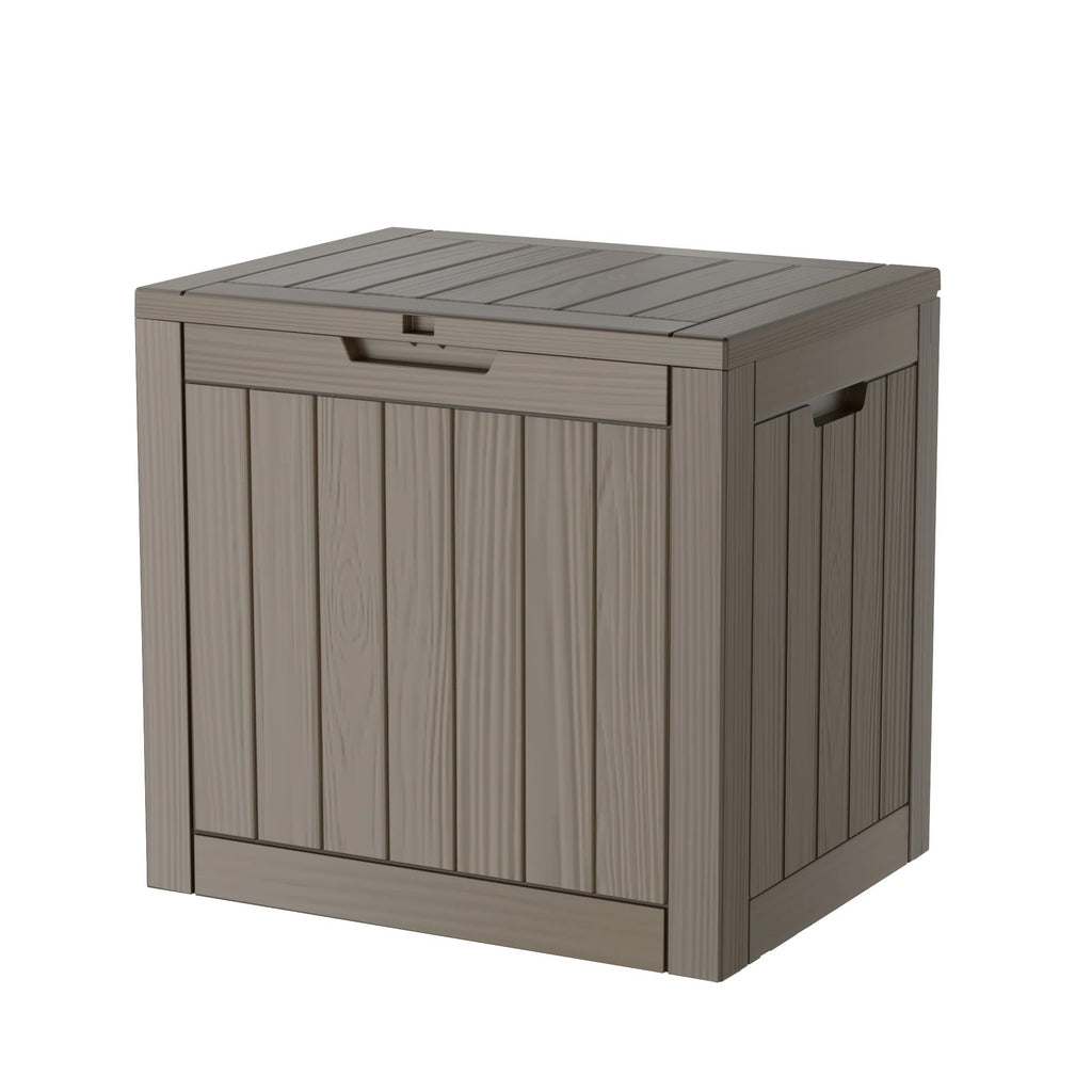 Chic Crate - 17.09'' W 30 Gallons Water Resistant Resin Lockable Deck Box