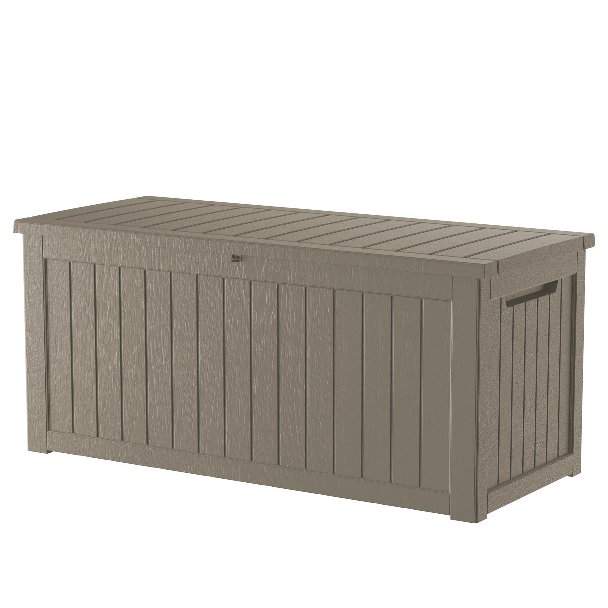 Chic Crate - 57.5'' W 230 Gallons Water Resistant Resin Lockable Deck Box