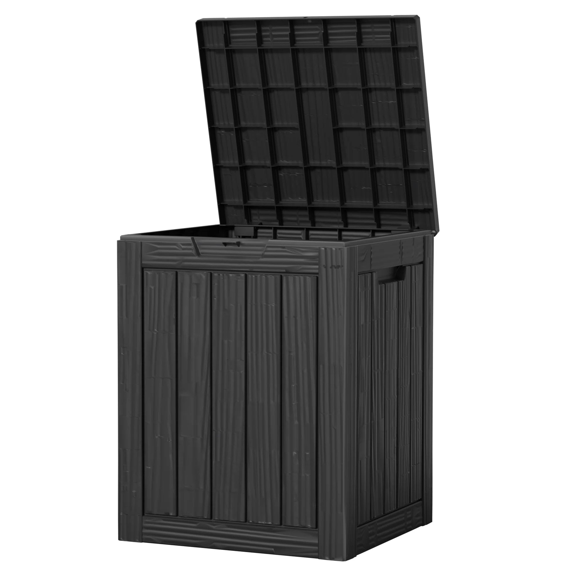 Chic Crate - 18.11'' W 28 Gallons Water Resistant Resin Lockable Deck Box