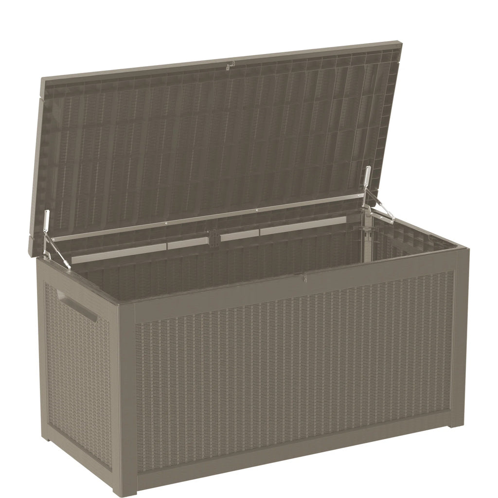 Chic Crate - 260 Gallon Water Resistant Resin Lockable Deck Box