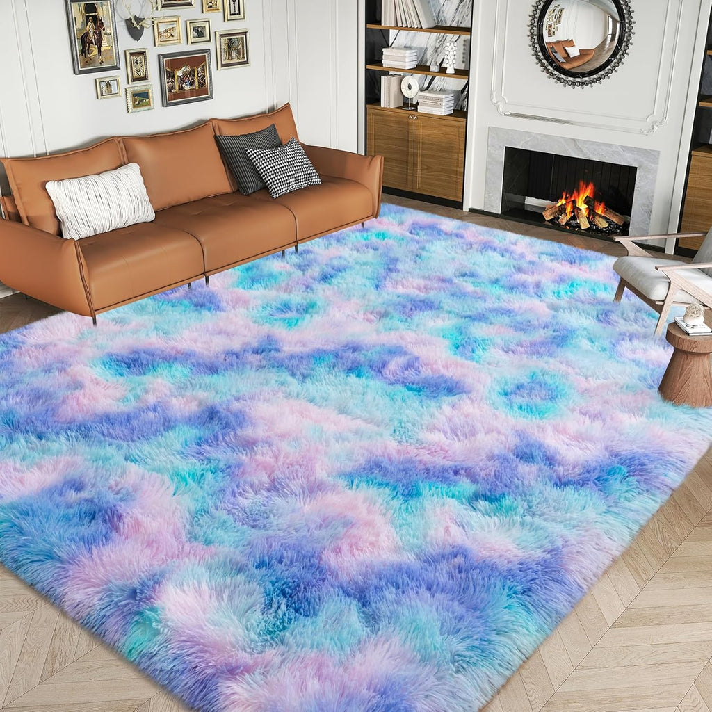 5x7ft Area Rugs for Bedroom, Soft Fluffy Shaggy Rug for Living Room Kids Room Home Decor