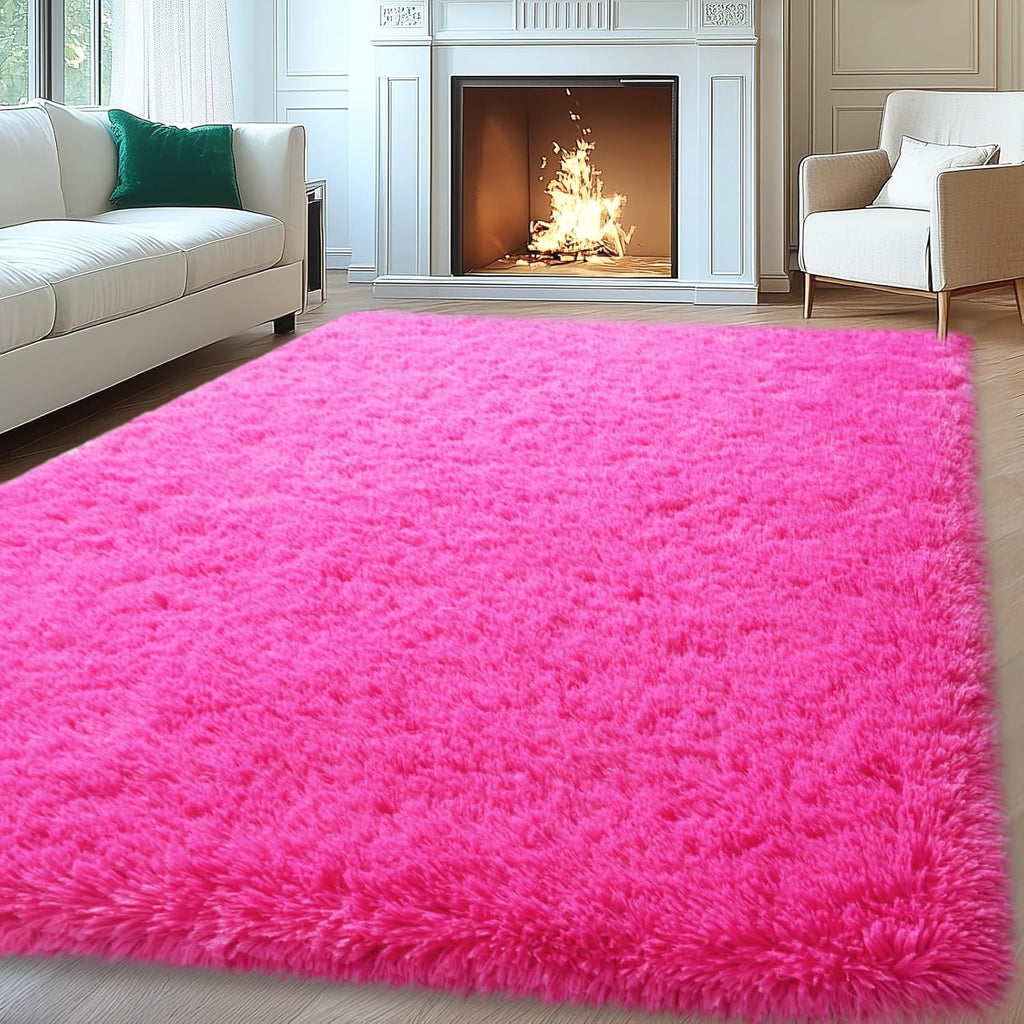 Super Soft Shaggy Rugs Fluffy Carpet, Modern Plush Area Rug for Living Room Bedroom Kids Room