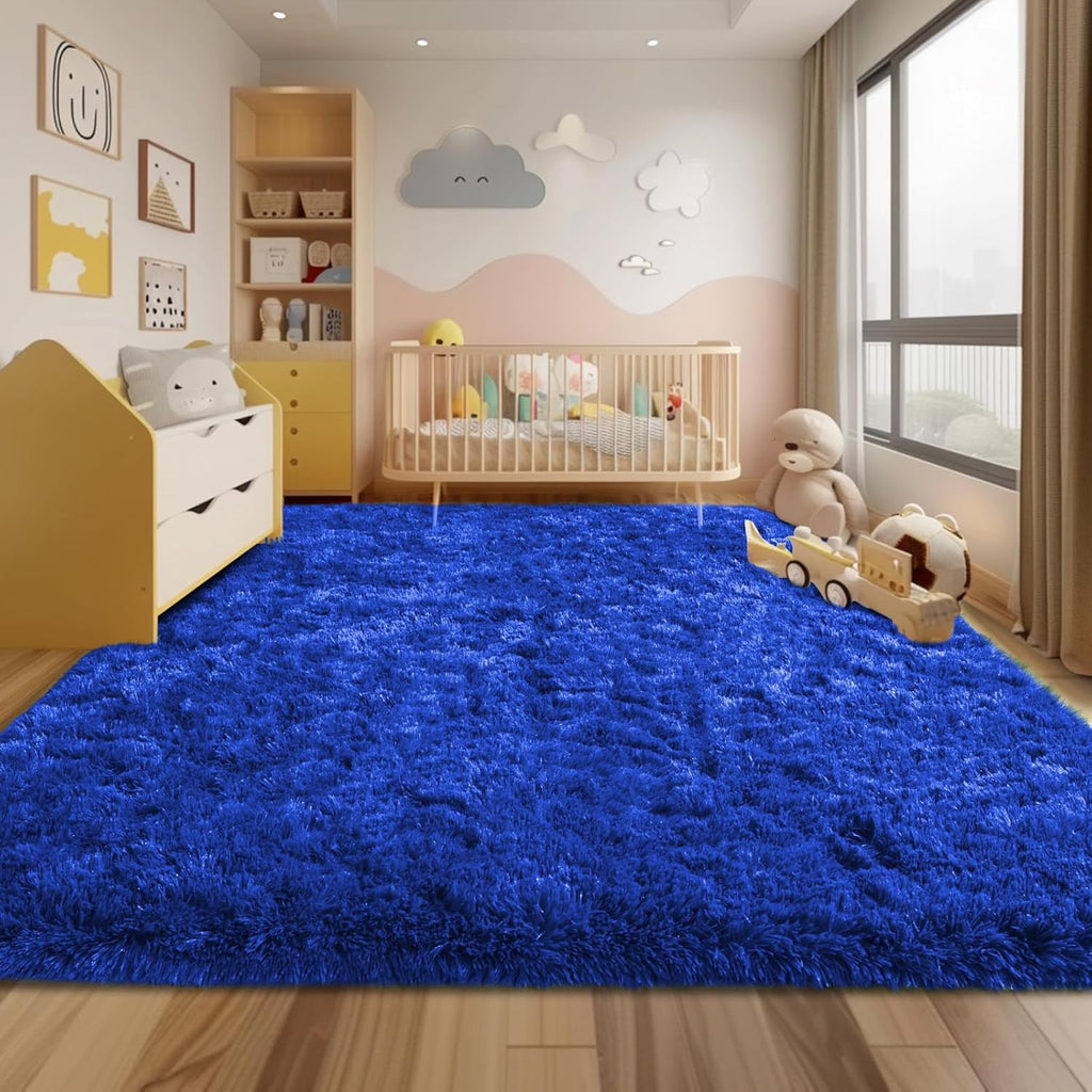 Super Soft Shaggy Rugs Fluffy Carpet, Modern Plush Area Rug for Living Room Bedroom Kids Room