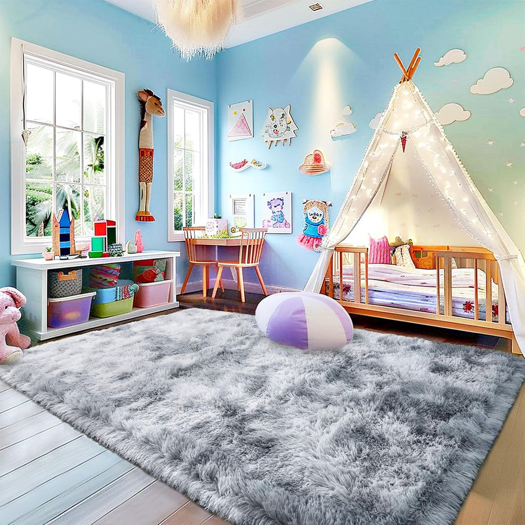 5x7ft Area Rugs for Bedroom, Soft Fluffy Shaggy Rug for Living Room Kids Room Home Decor