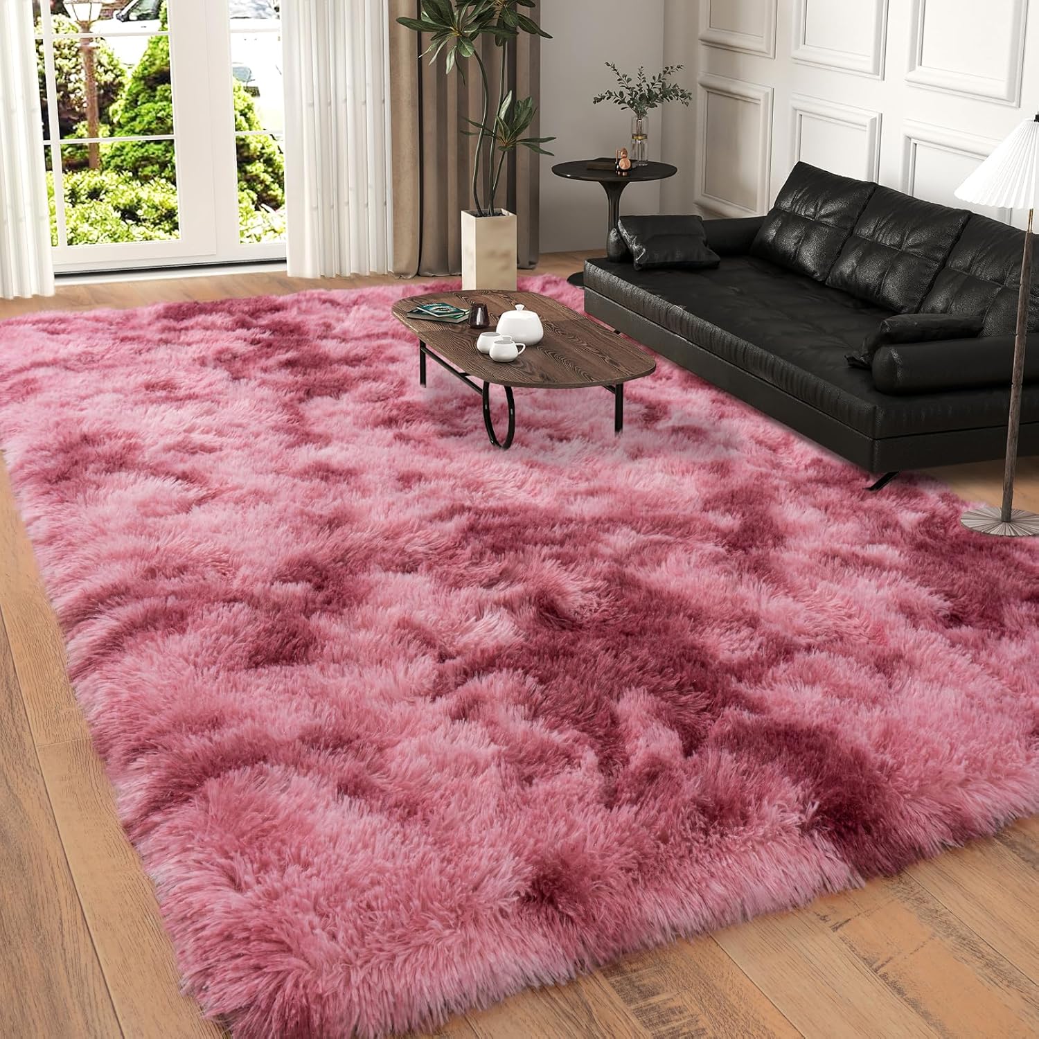 Super Soft Shaggy Rugs Fluffy Carpet, Modern Plush Area Rug for Living Room Bedroom Kids Room