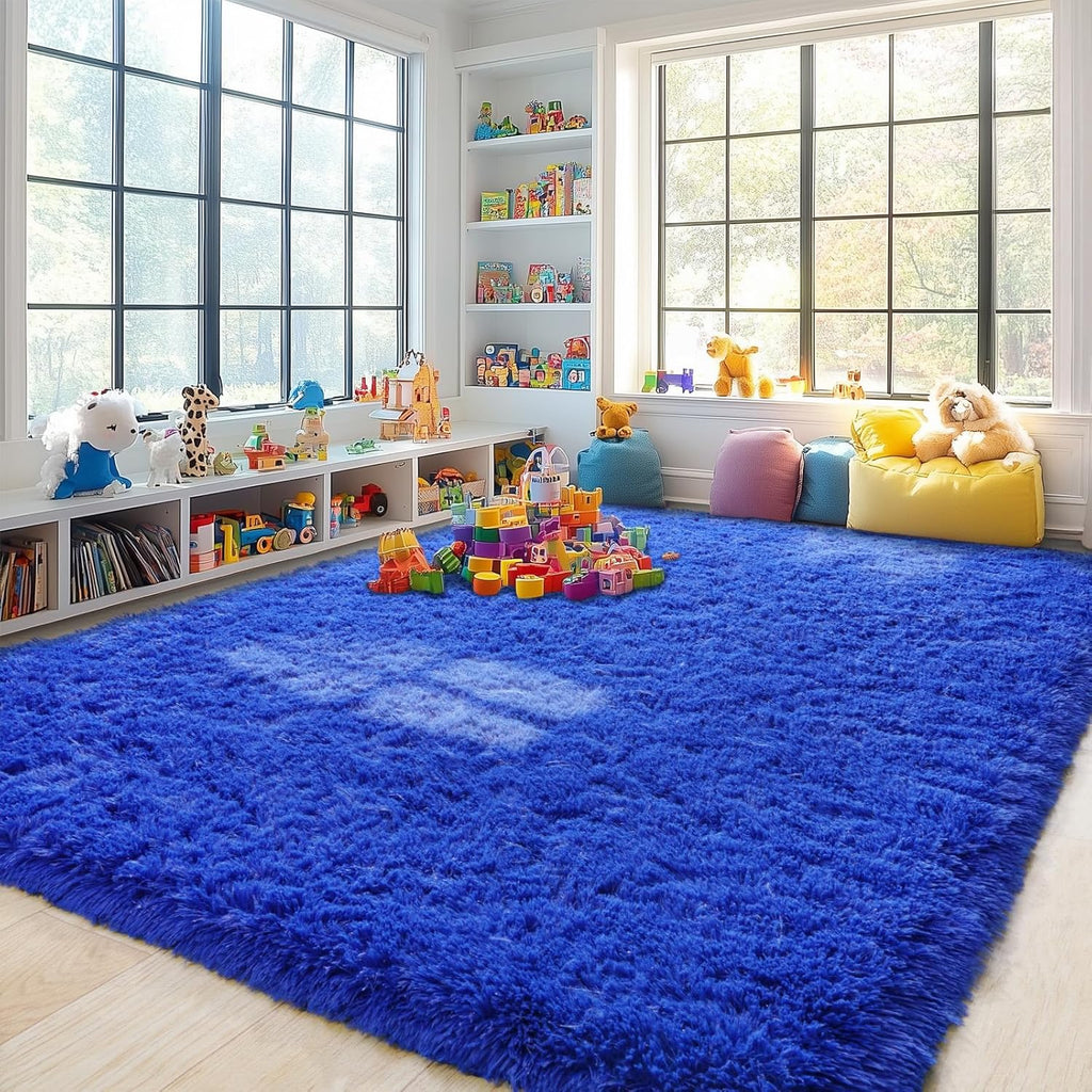 Super Soft Shaggy Rugs Fluffy Carpet, Modern Plush Area Rug for Living Room Bedroom Kids Room