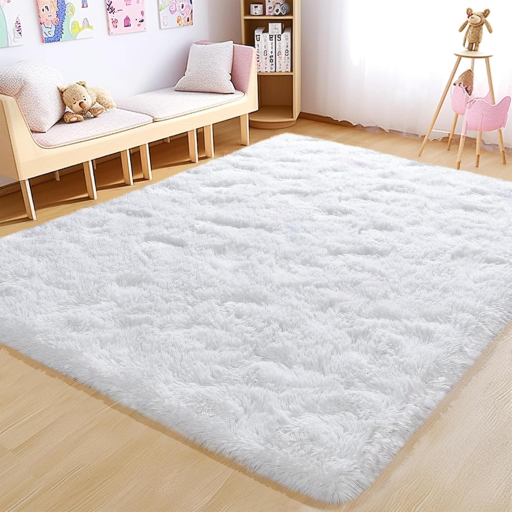 Super Soft Shaggy Rugs Fluffy Carpet, Modern Plush Area Rug for Living Room Bedroom Kids Room