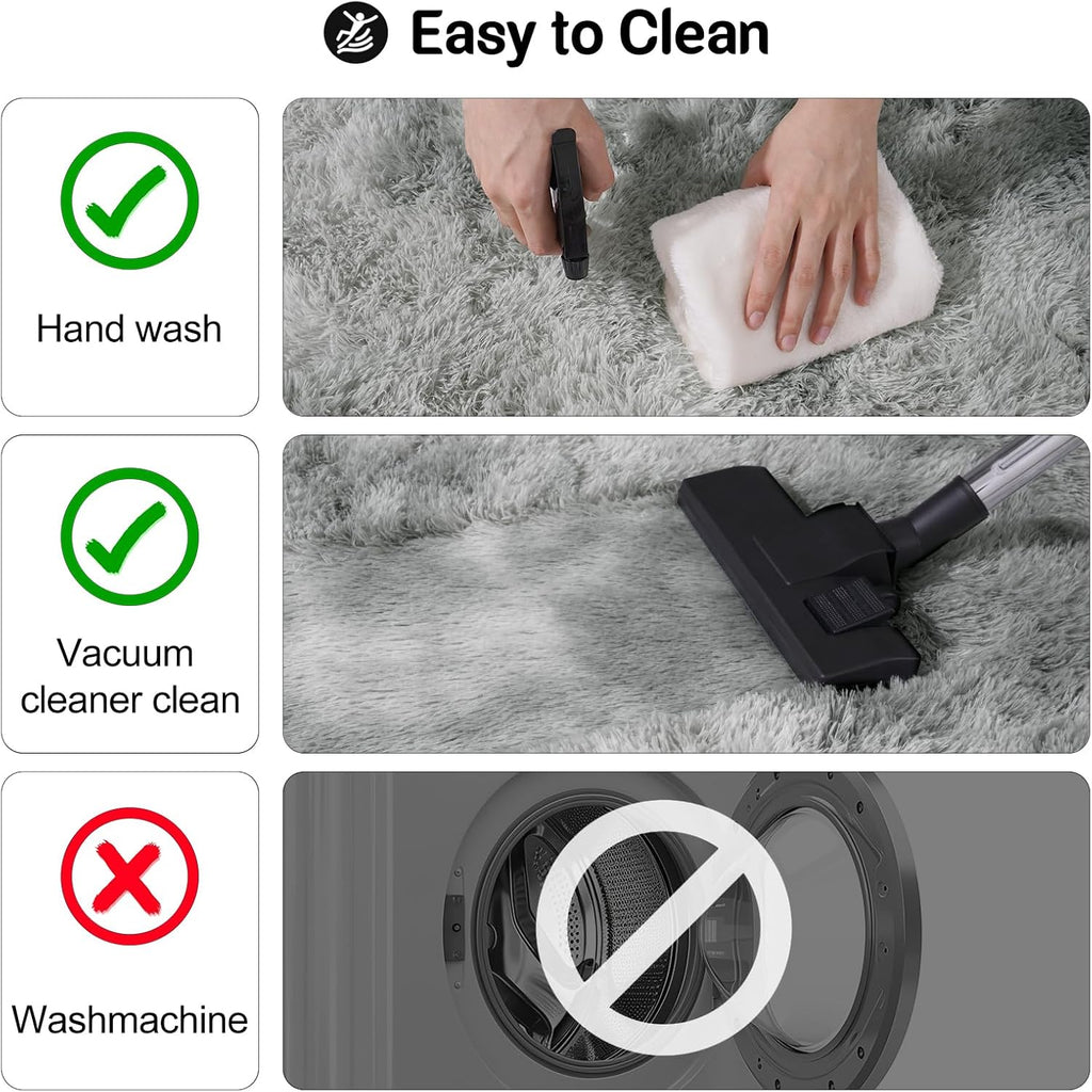 5x7ft Area Rugs for Bedroom, Soft Fluffy Shaggy Rug for Living Room Kids Room Home Decor