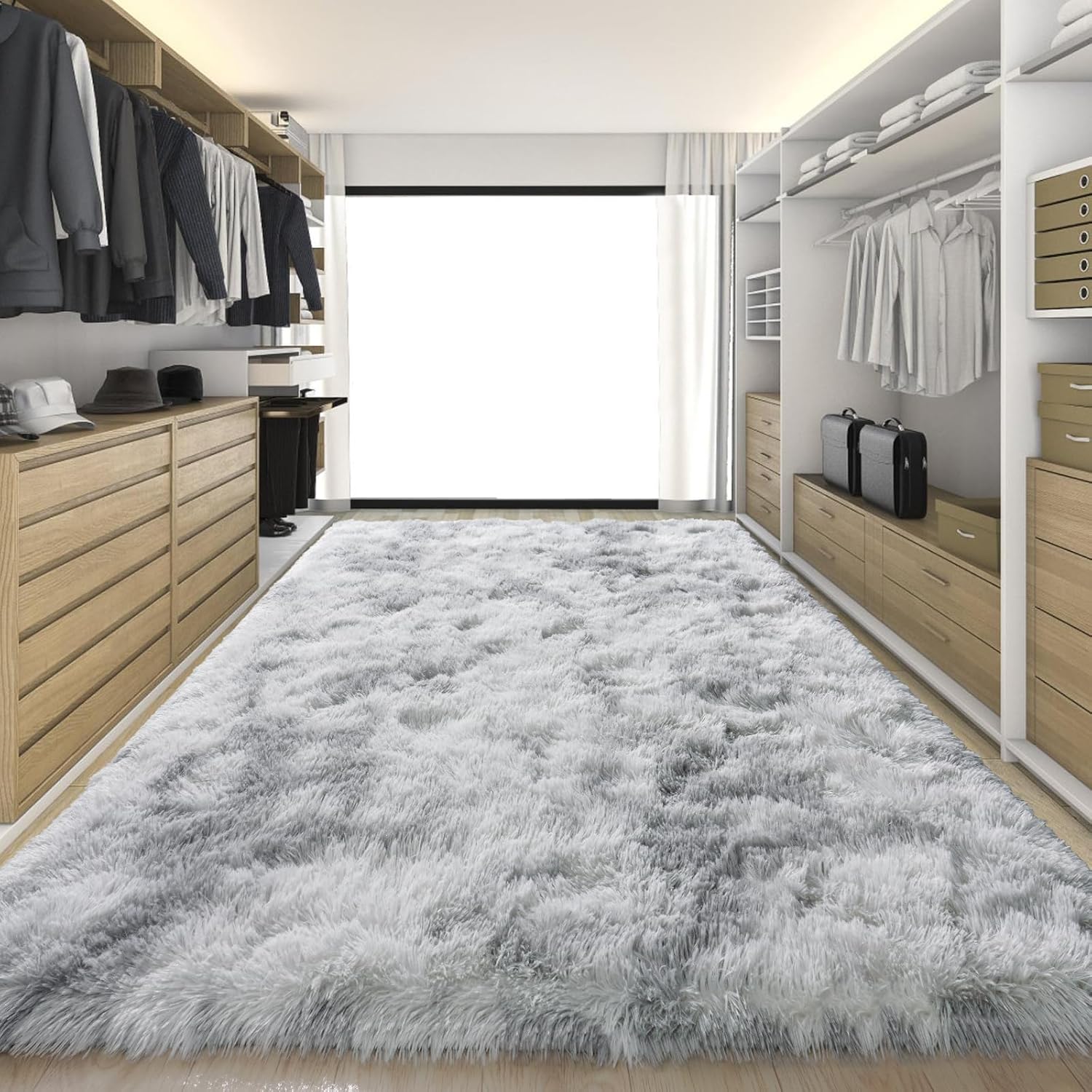 5x7ft Area Rugs for Bedroom, Soft Fluffy Shaggy Rug for Living Room Kids Room Home Decor